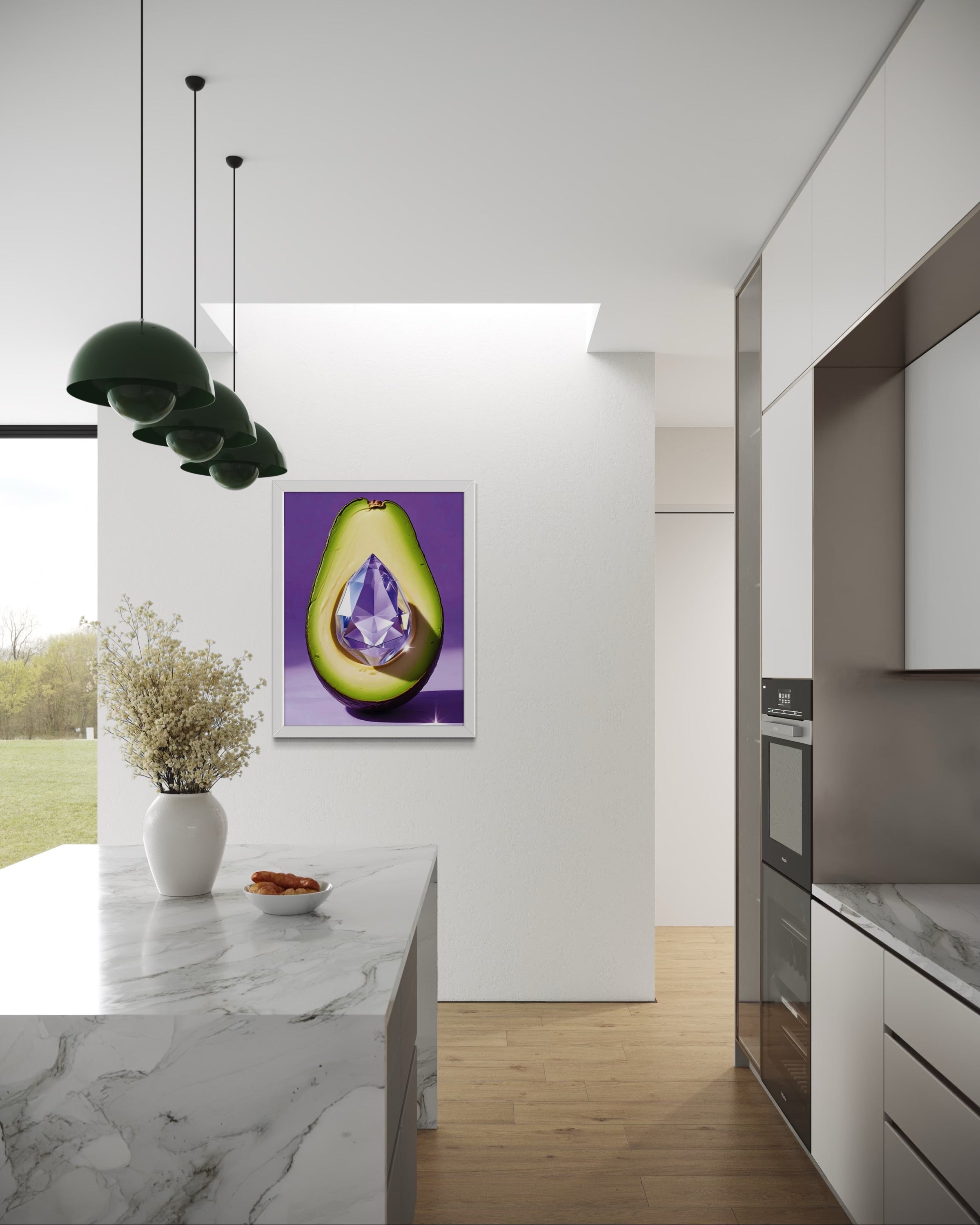 Avocado Gem Museum Print