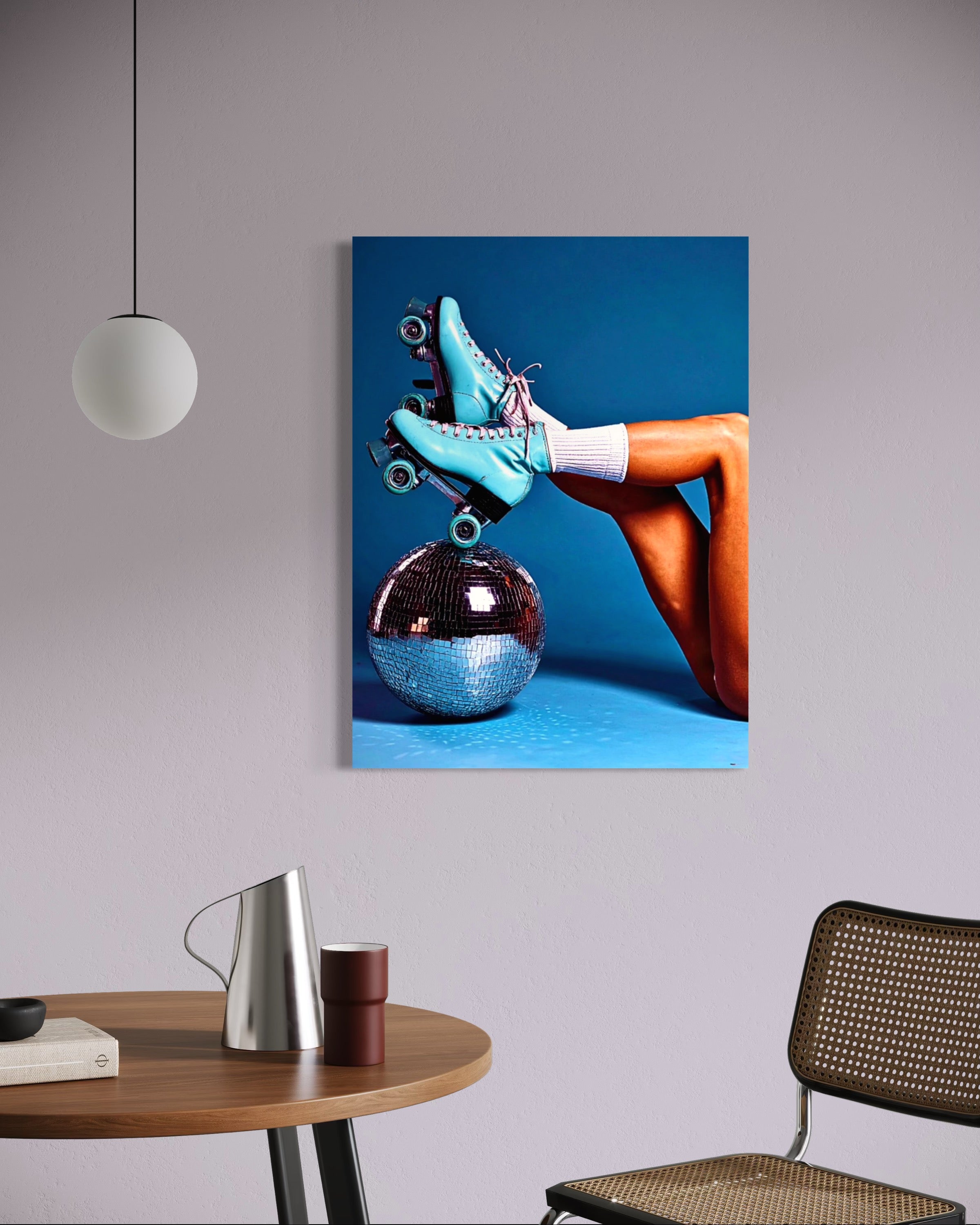 Retro Roller Skates Museum Print