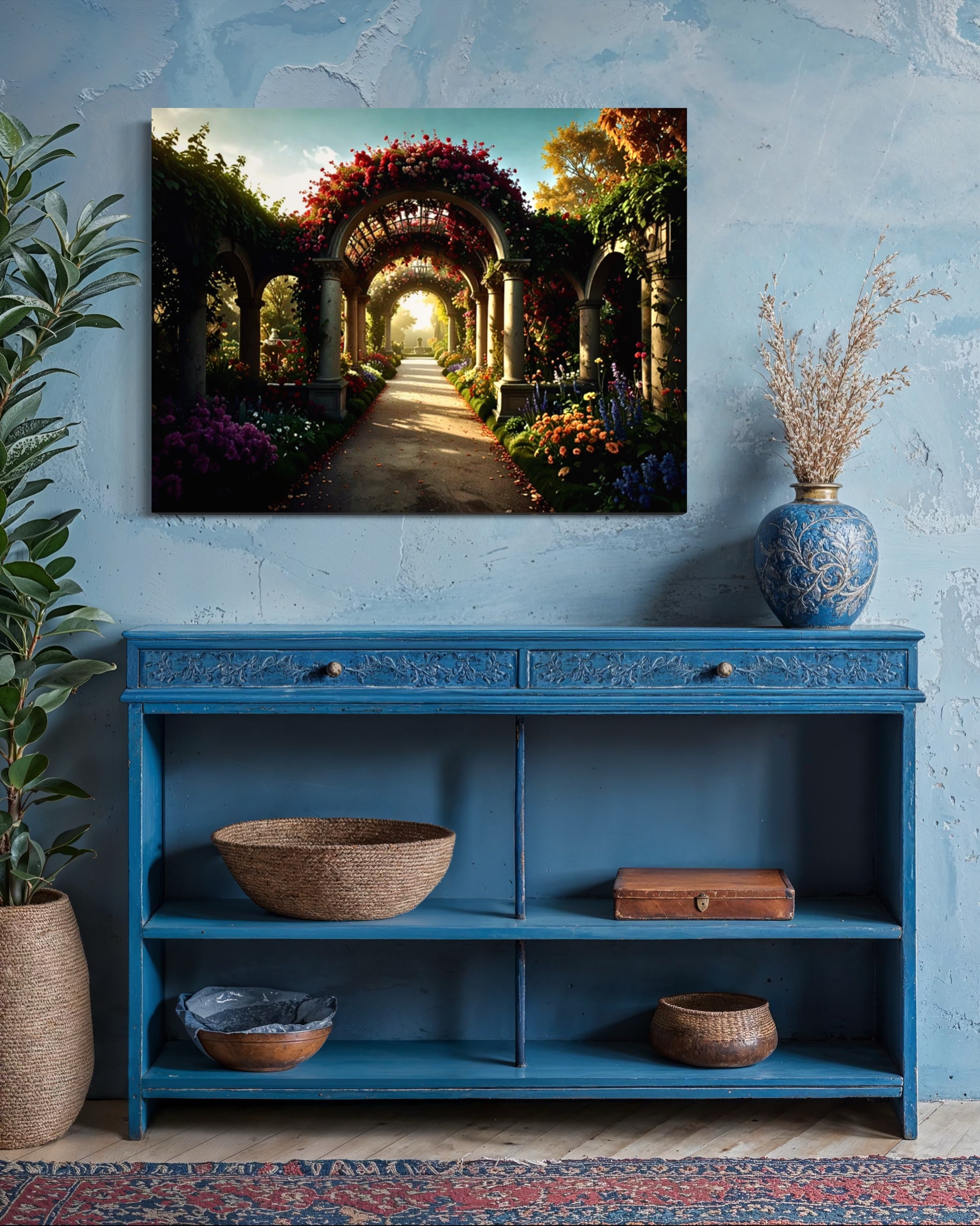 Fall Botanical Garden Museum Print