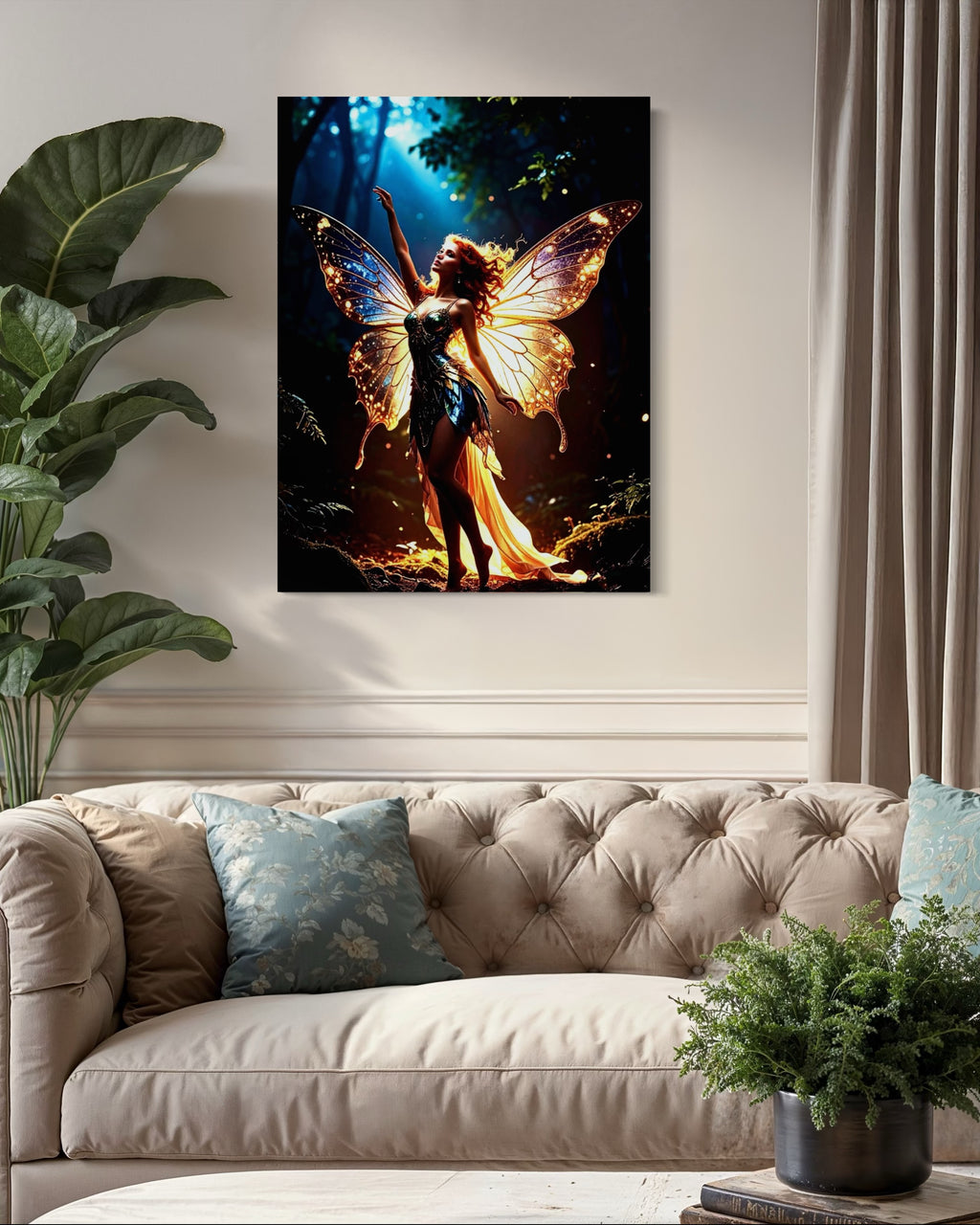 Enchanting Glowing Fairy