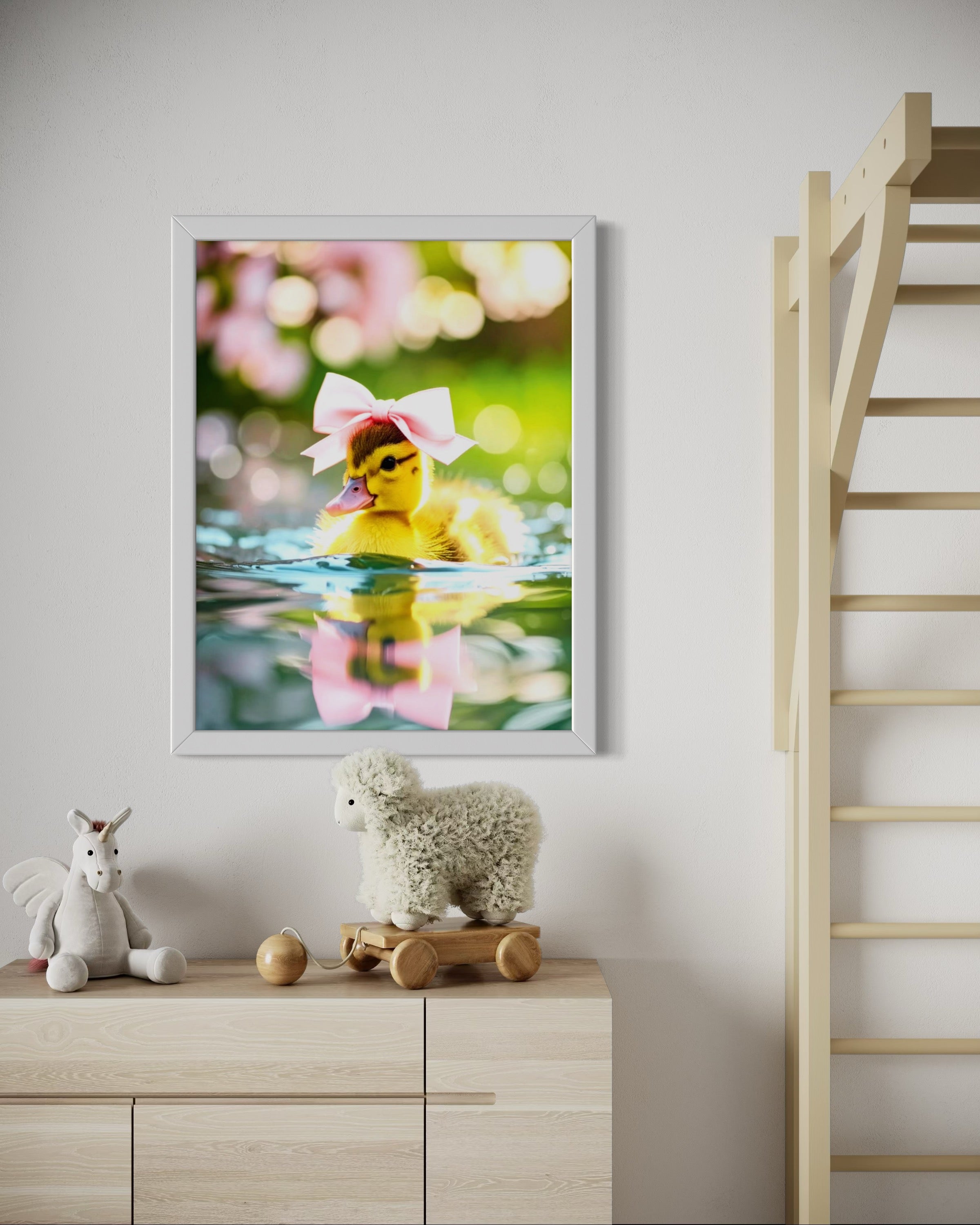Duckling Princess Museum Print