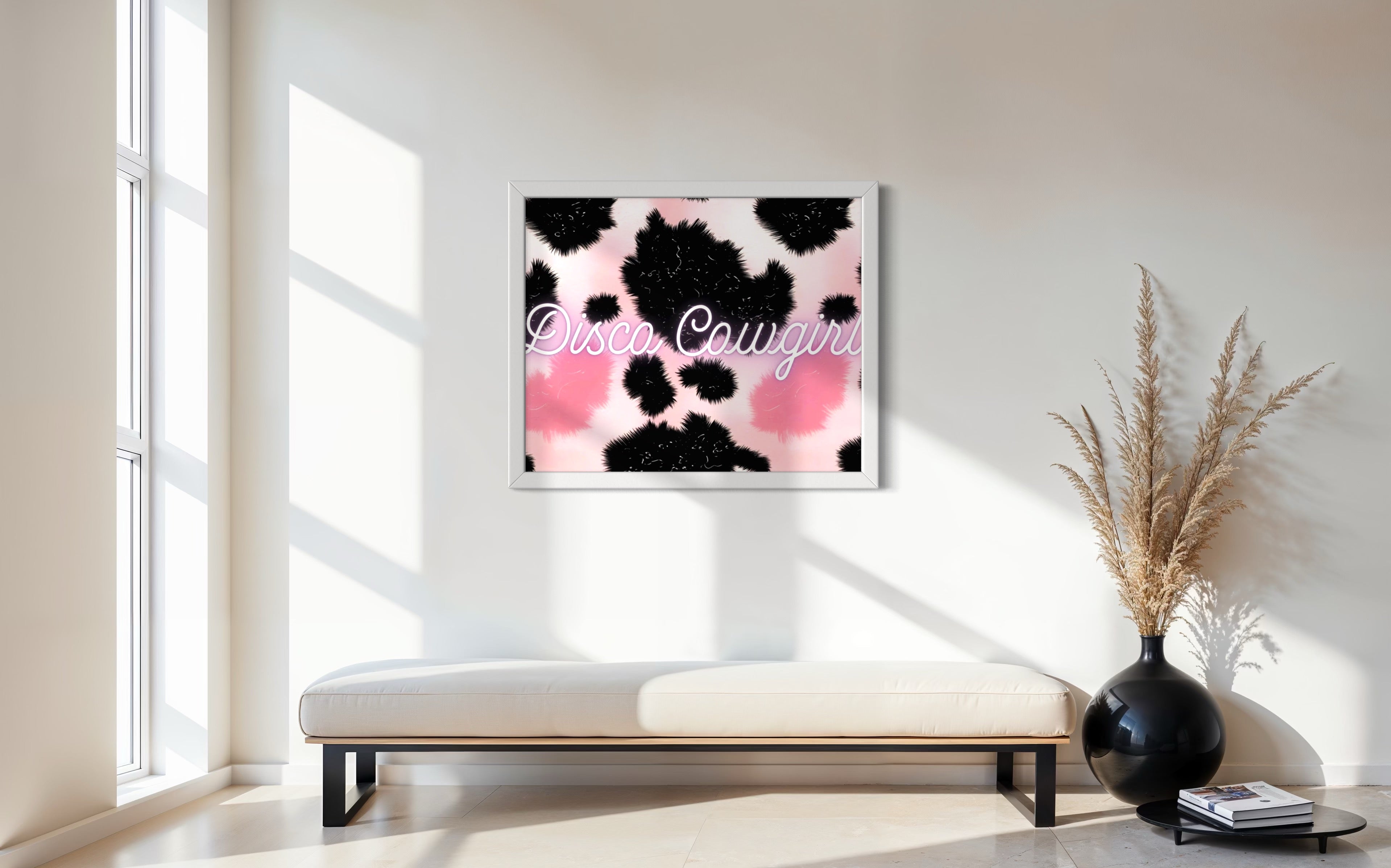 Disco Cowgirl Poster