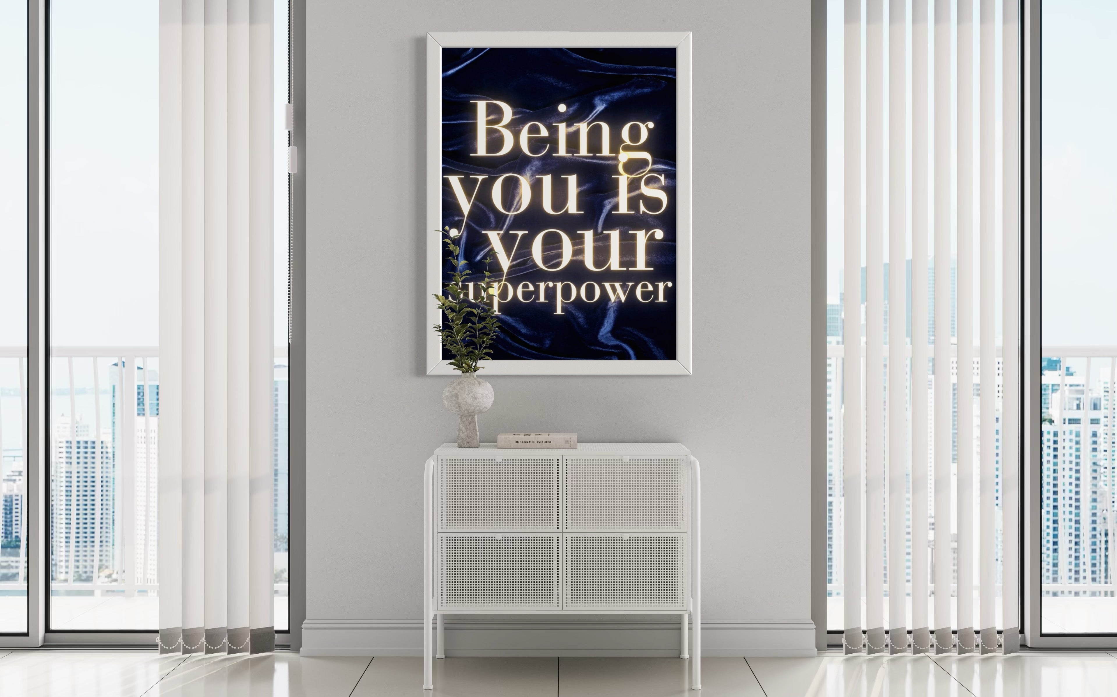 Being you is your Superpower Poster