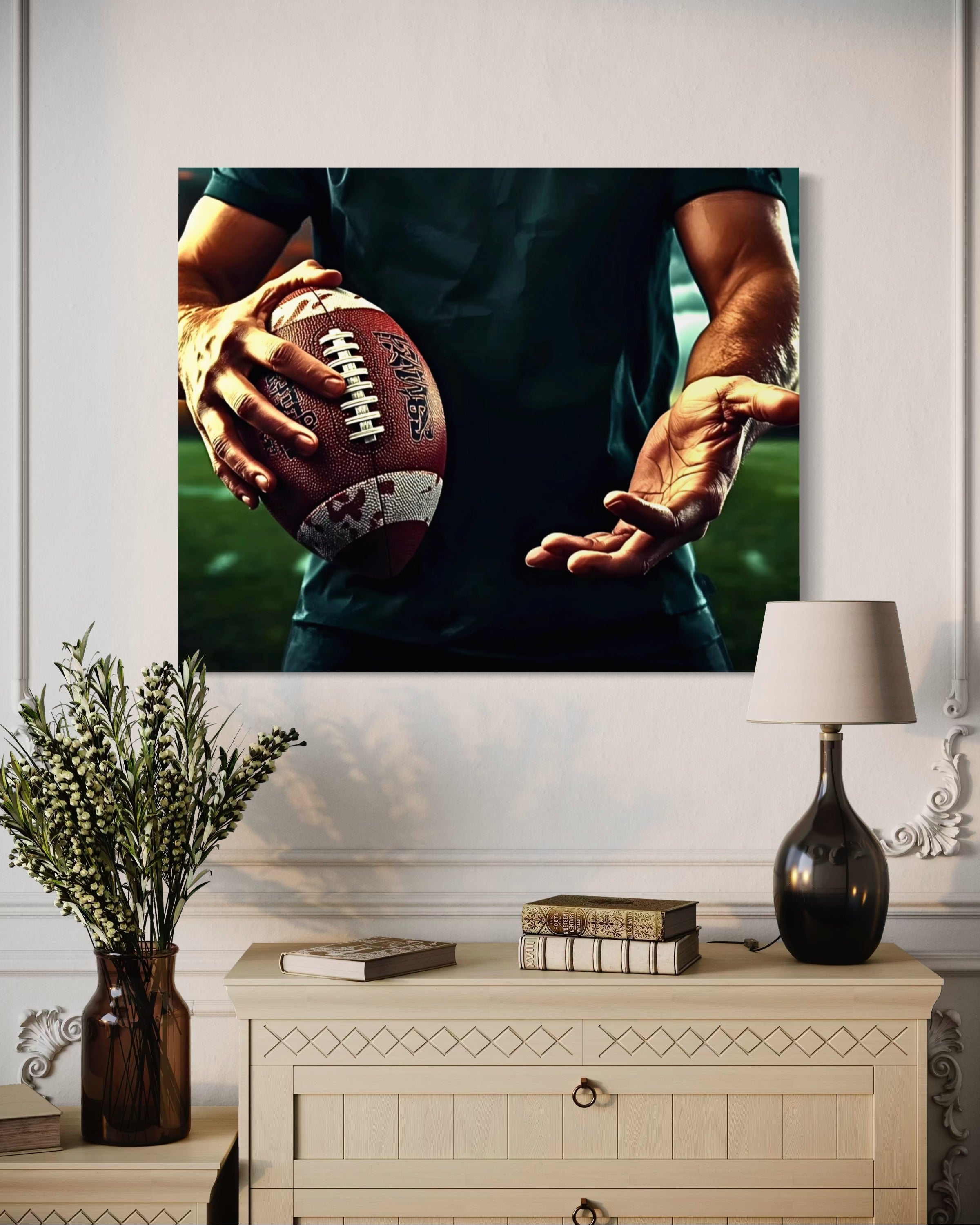 American Football Season Museum Print