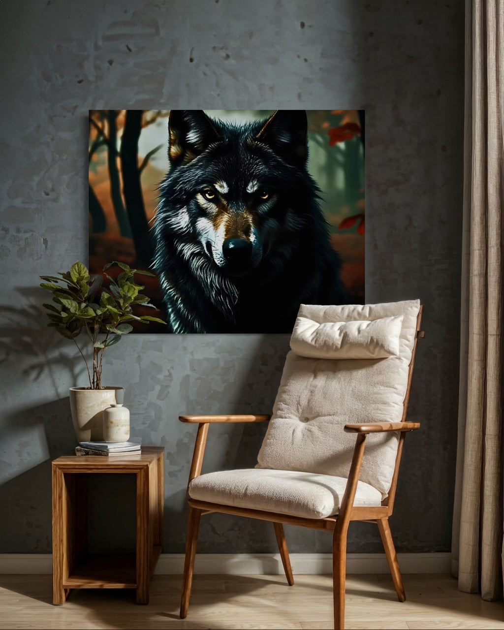 Nature of the Wolf Museum Print