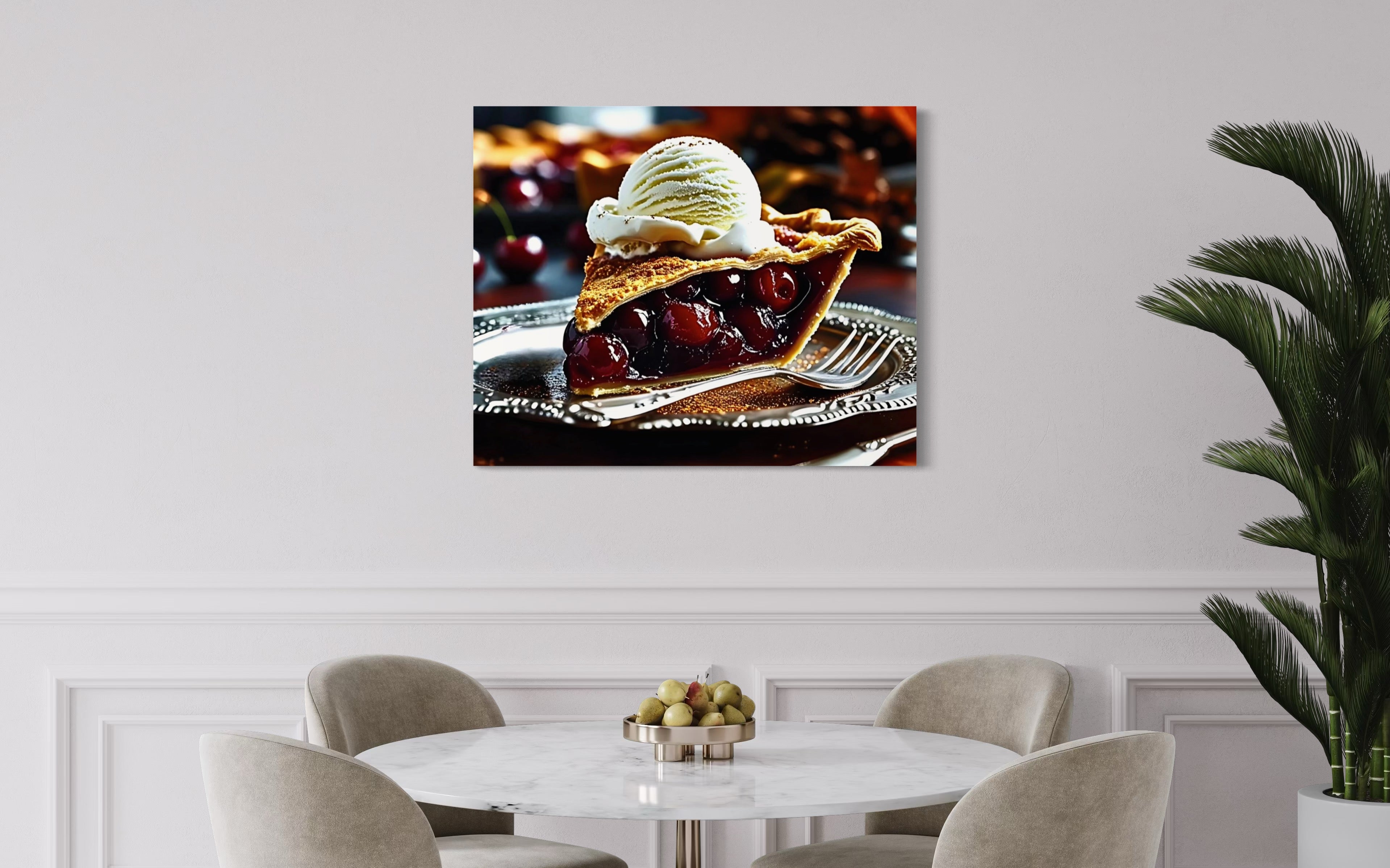 Cherry Pie a la Mode