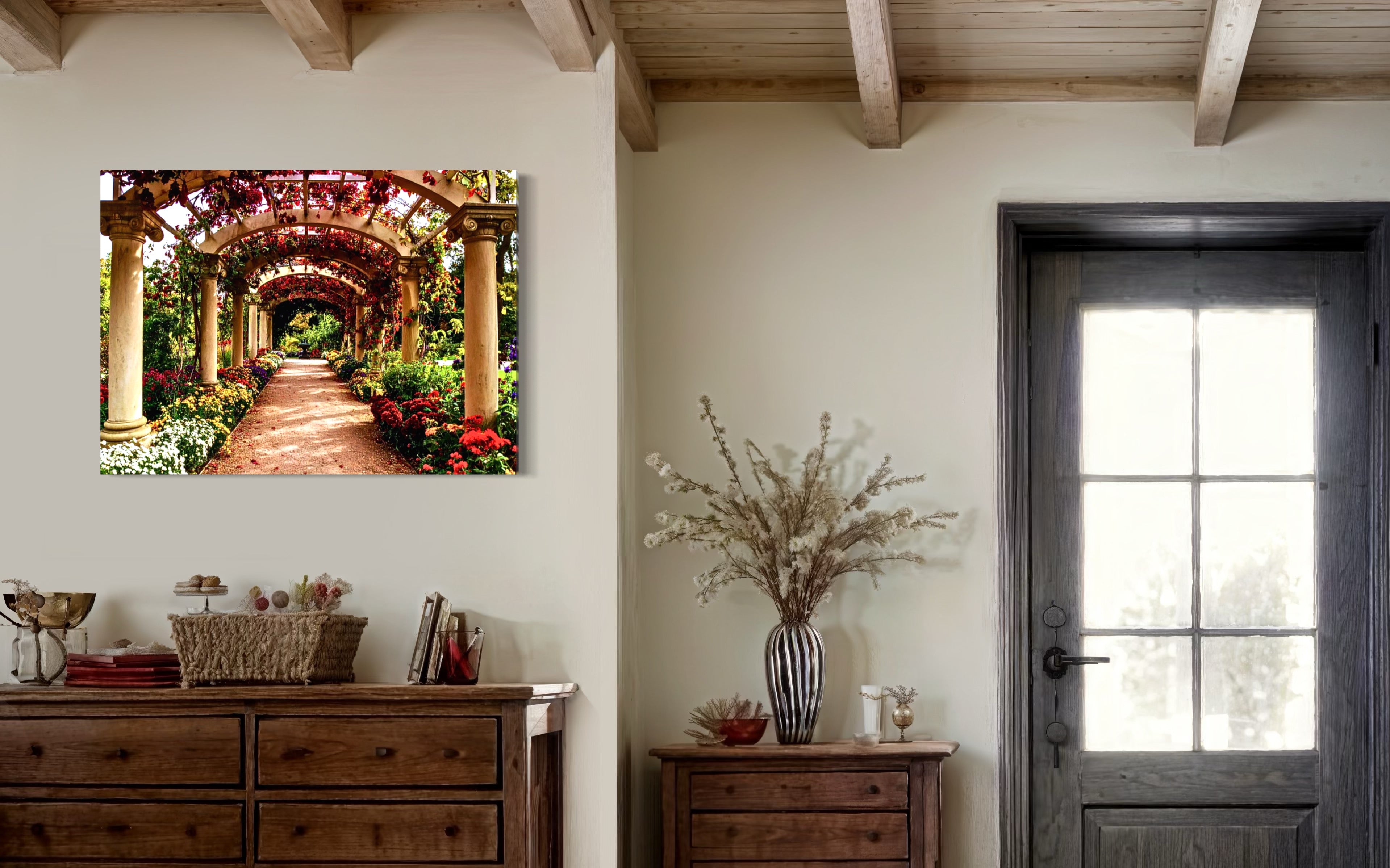 Autumn Botanical Garden Day Museum Print