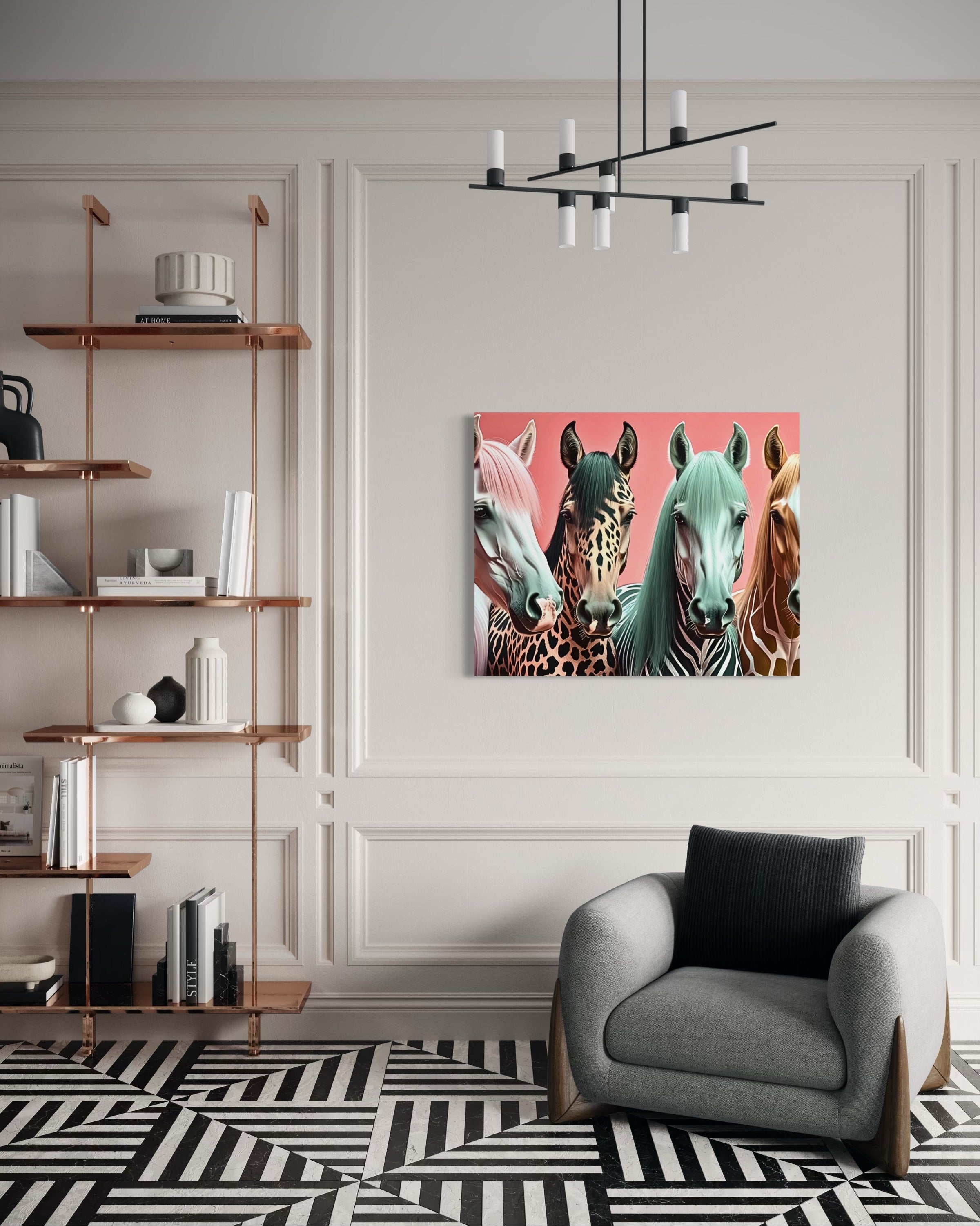 Impossible Horses Museum Print