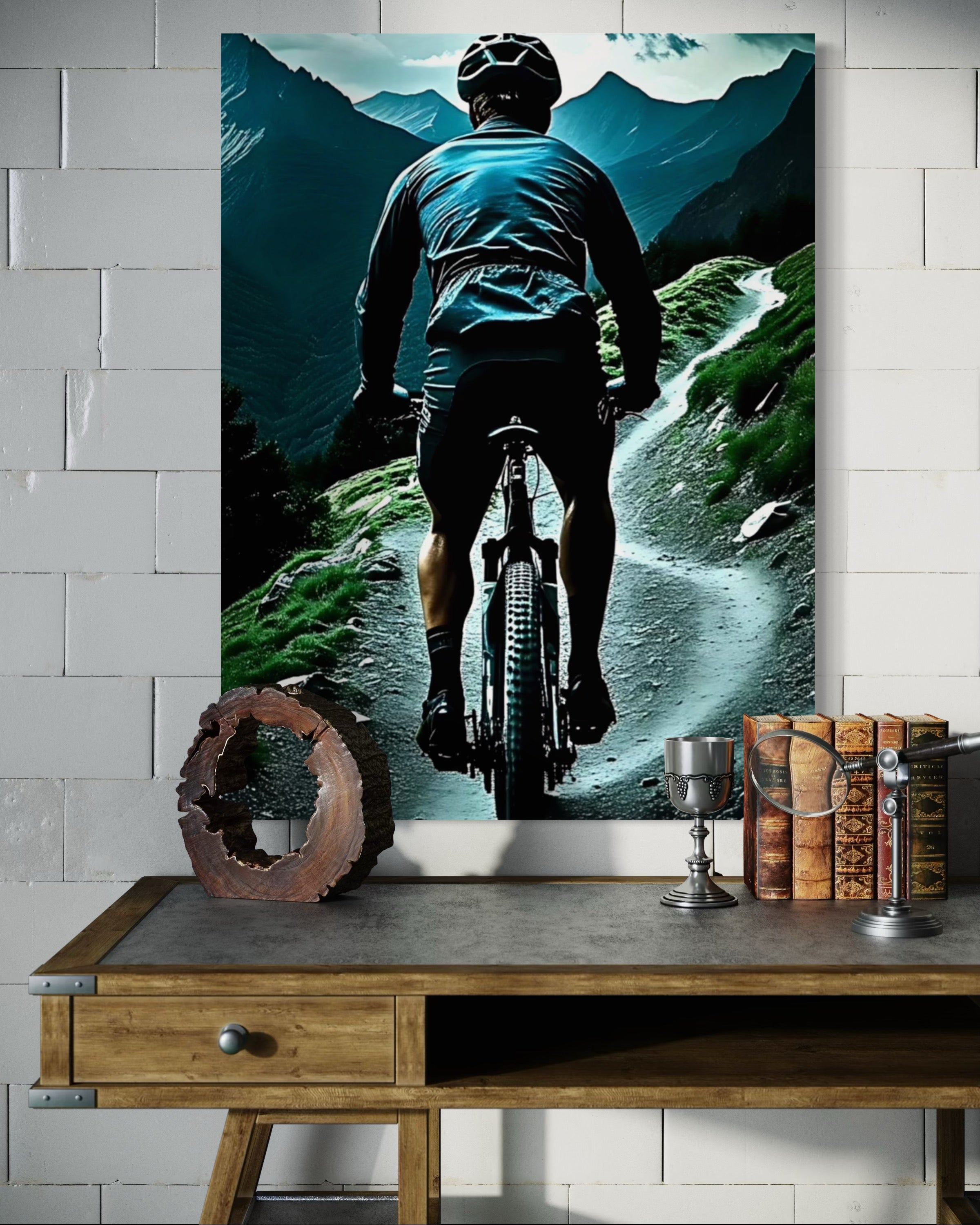 Mountain Bike Adventure – Riding in Stormy Terrain
