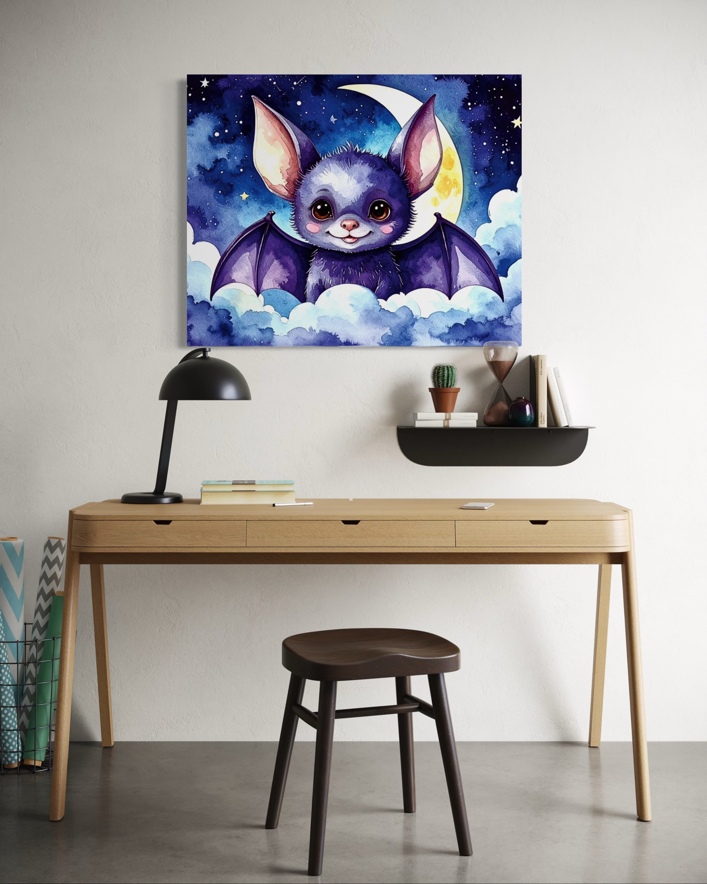 Baby Bat in the Clouds