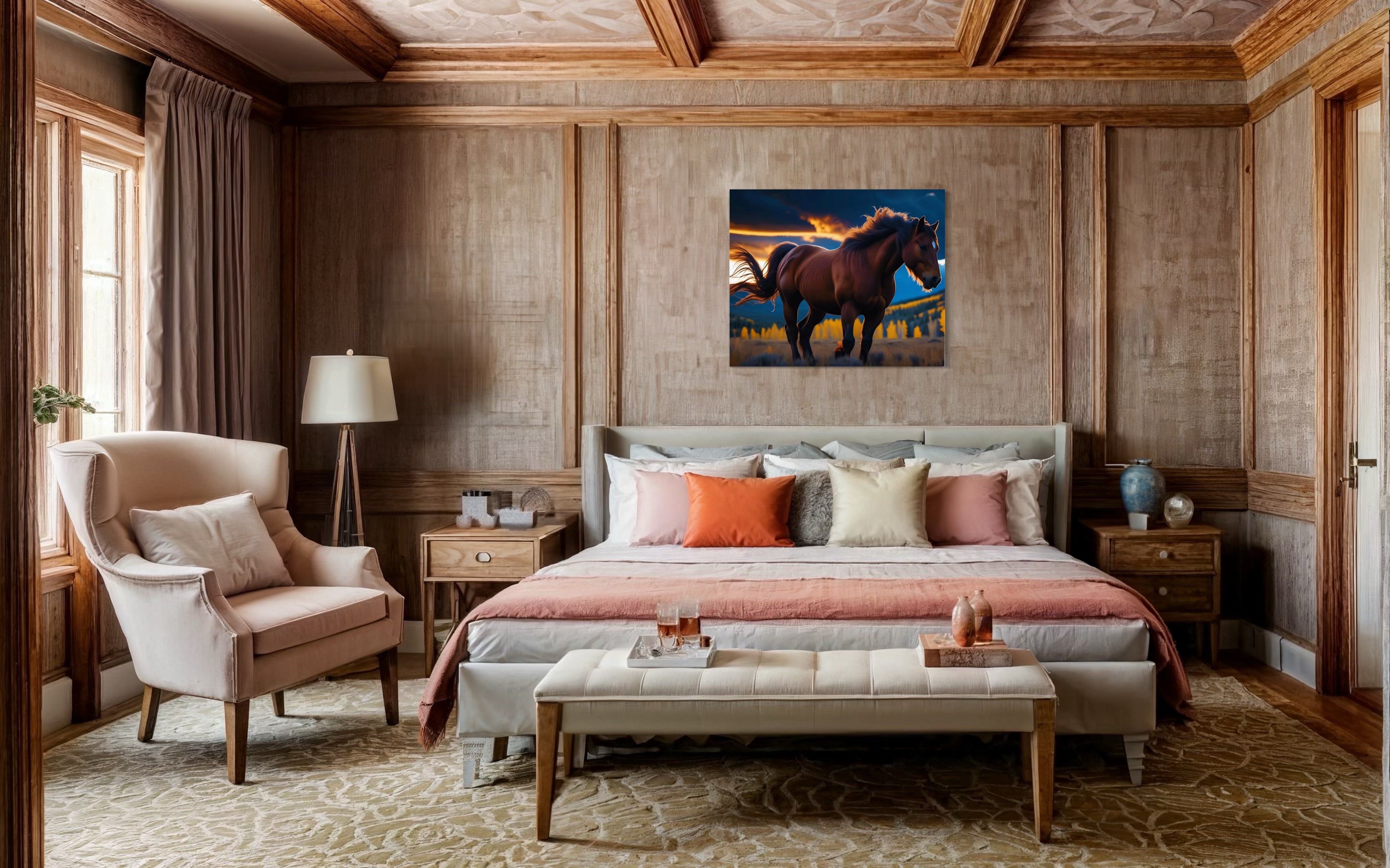 Montana Wild Horse Museum Print