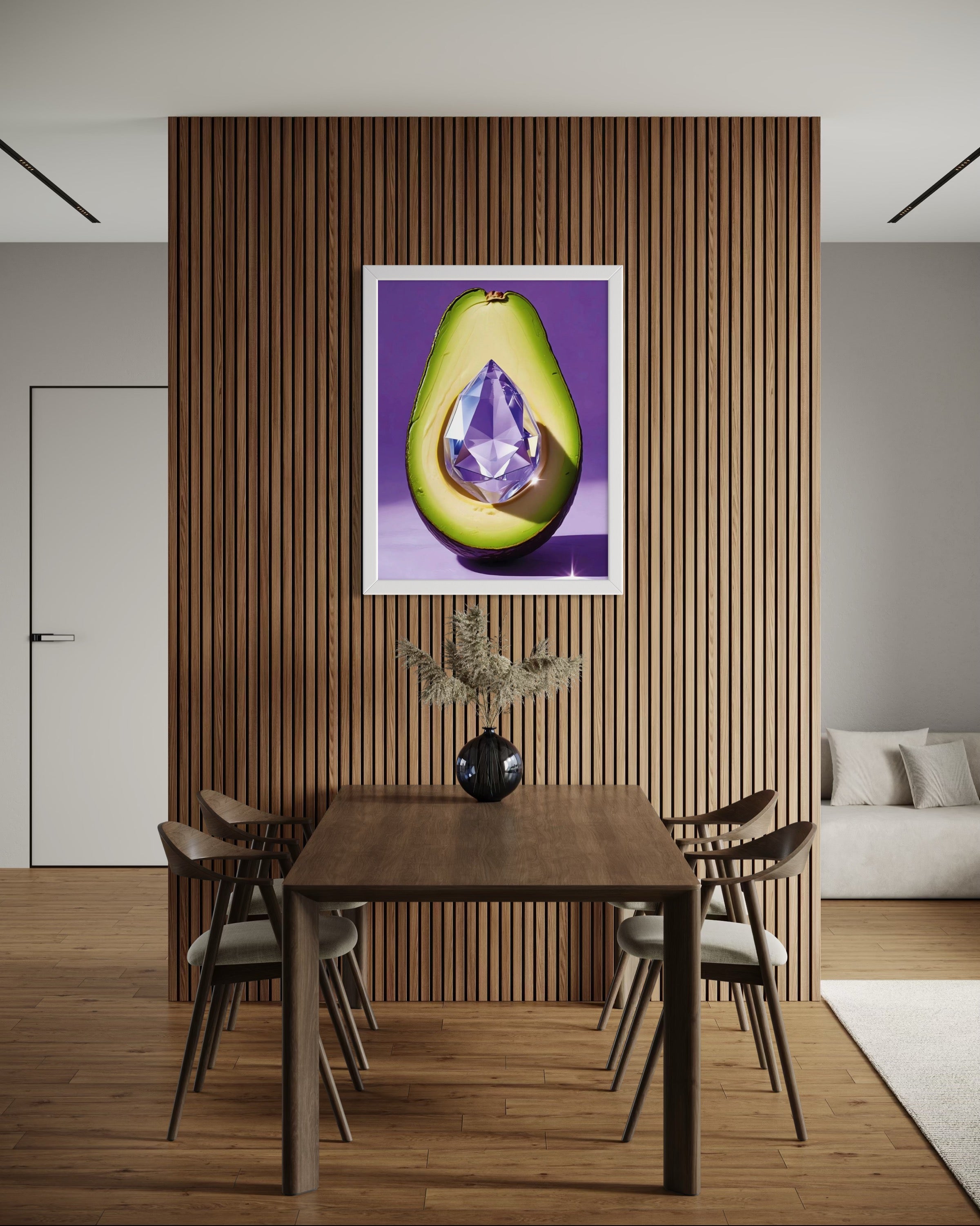 Avocado Gem Museum Print