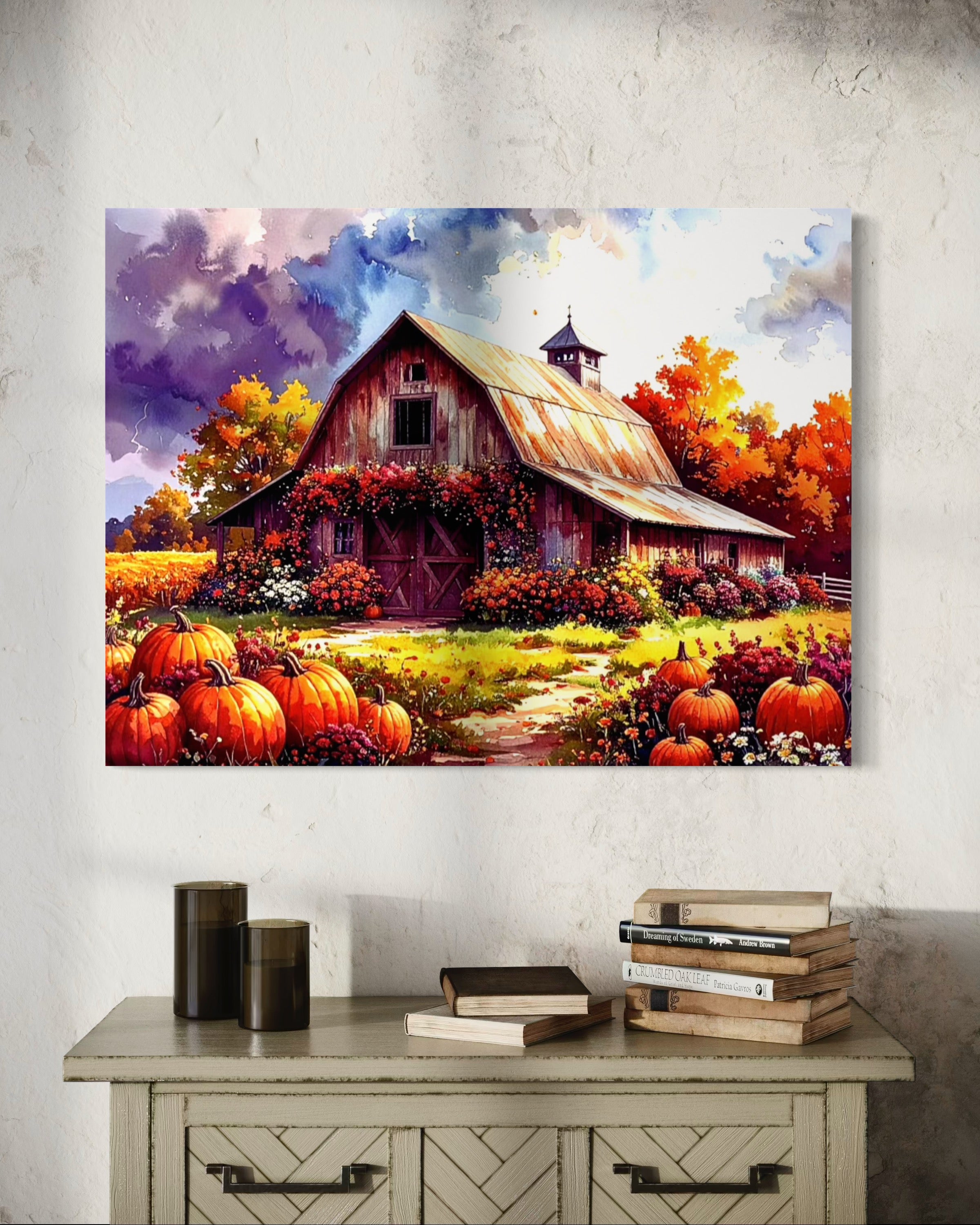 Pumpkin Farm Landscape