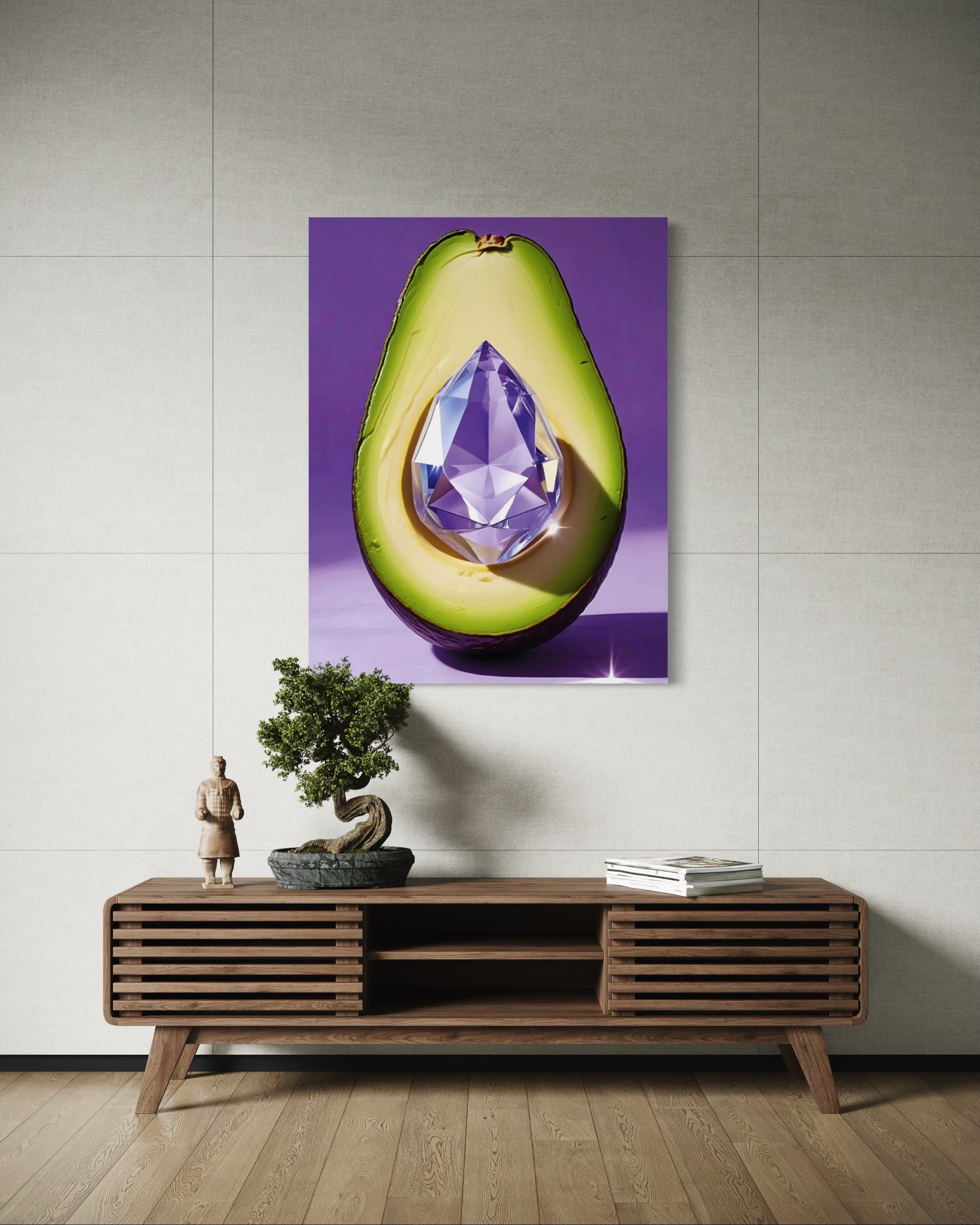 Avocado Gem Museum Print