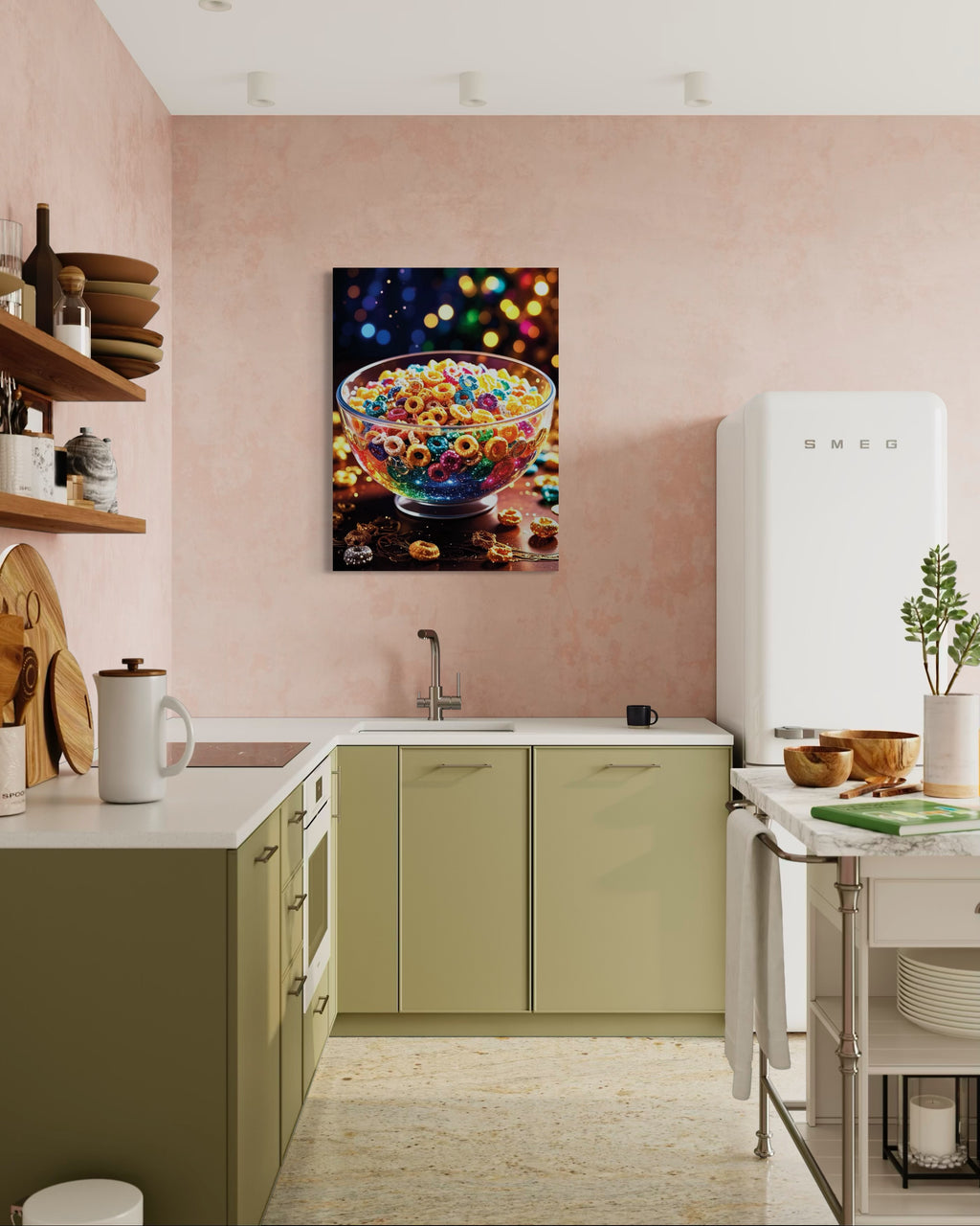 Glitter Cereal Museum Print
