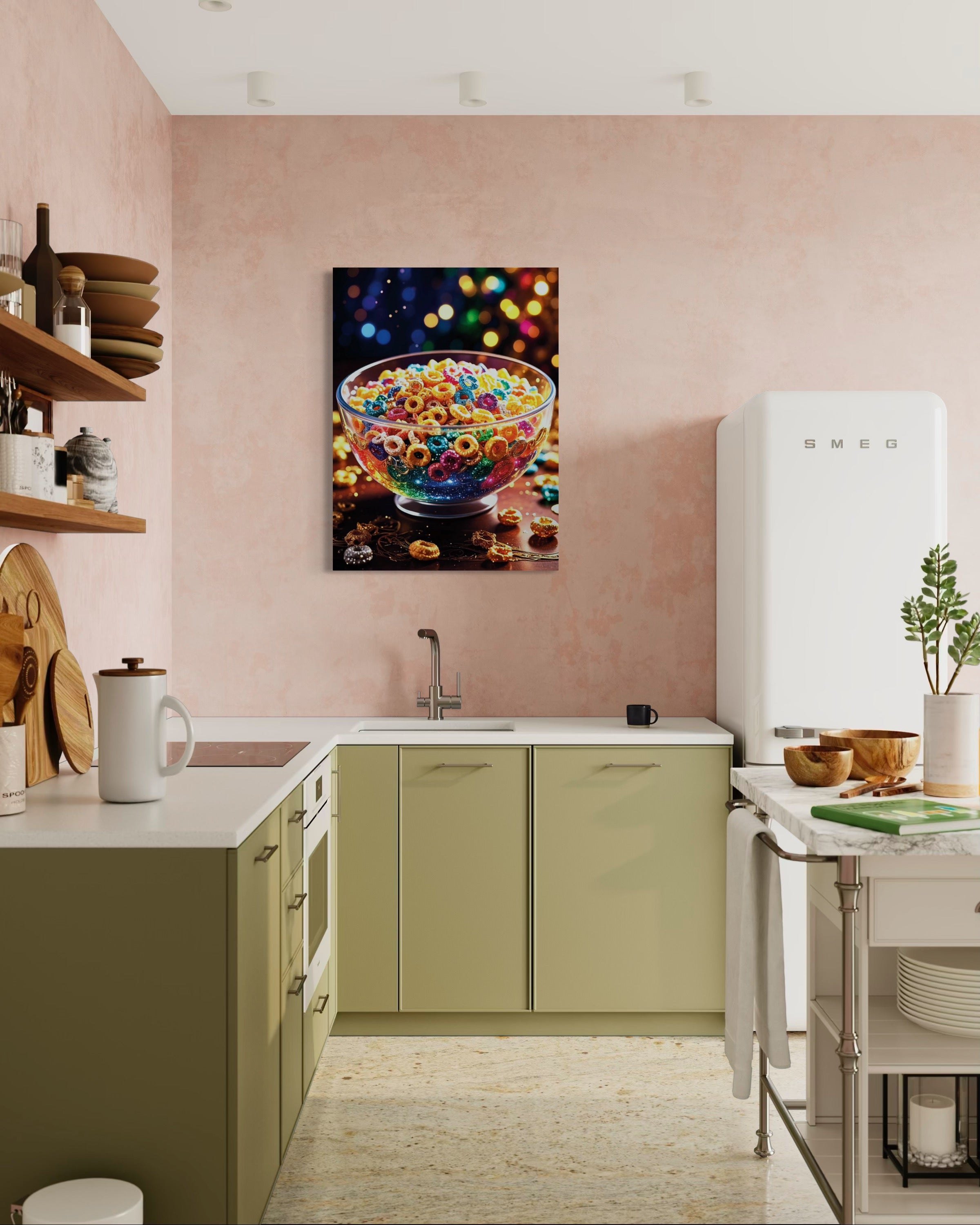 Glitter Cereal Museum Print
