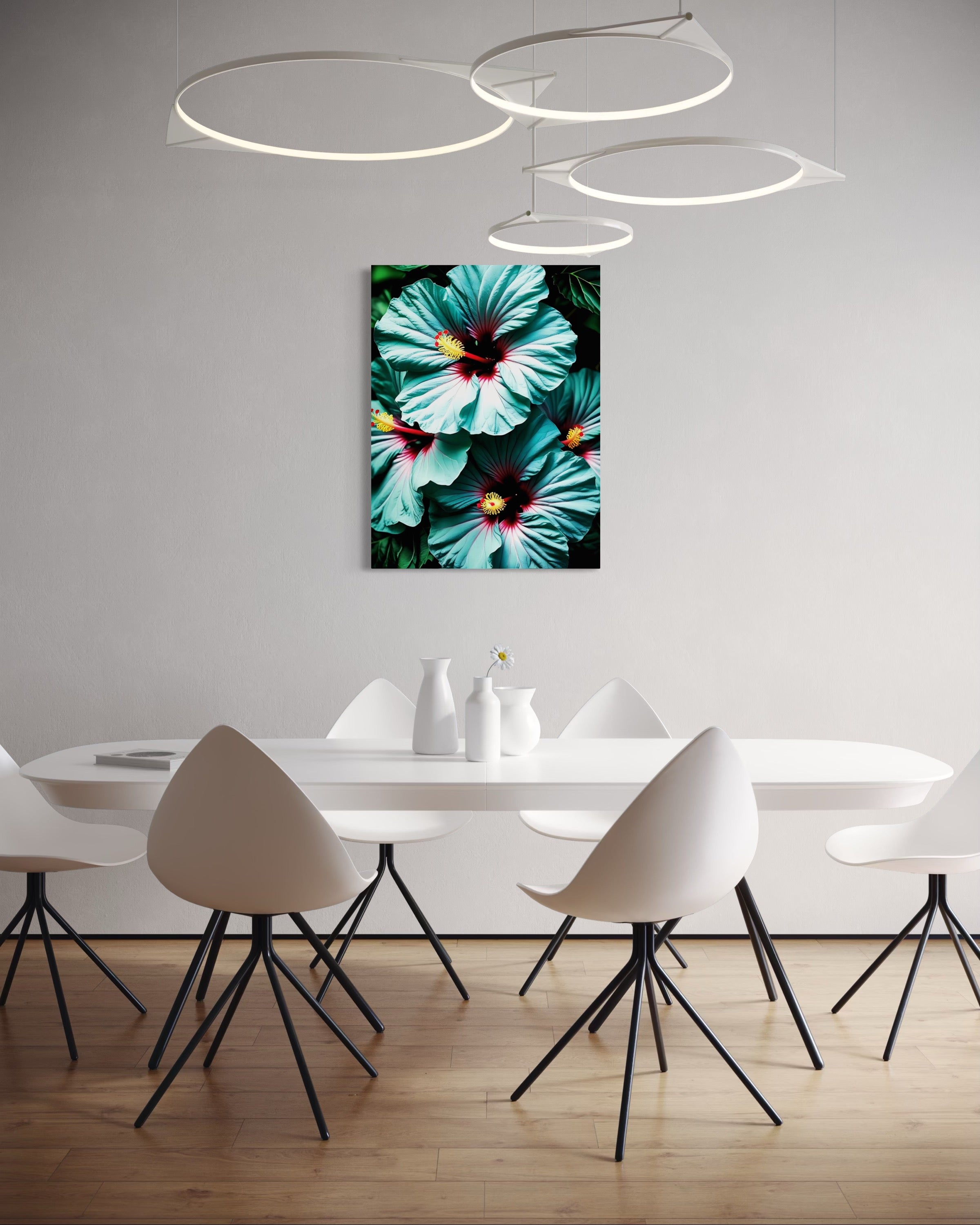 Hawaiian Blue Hibiscus Museum Print