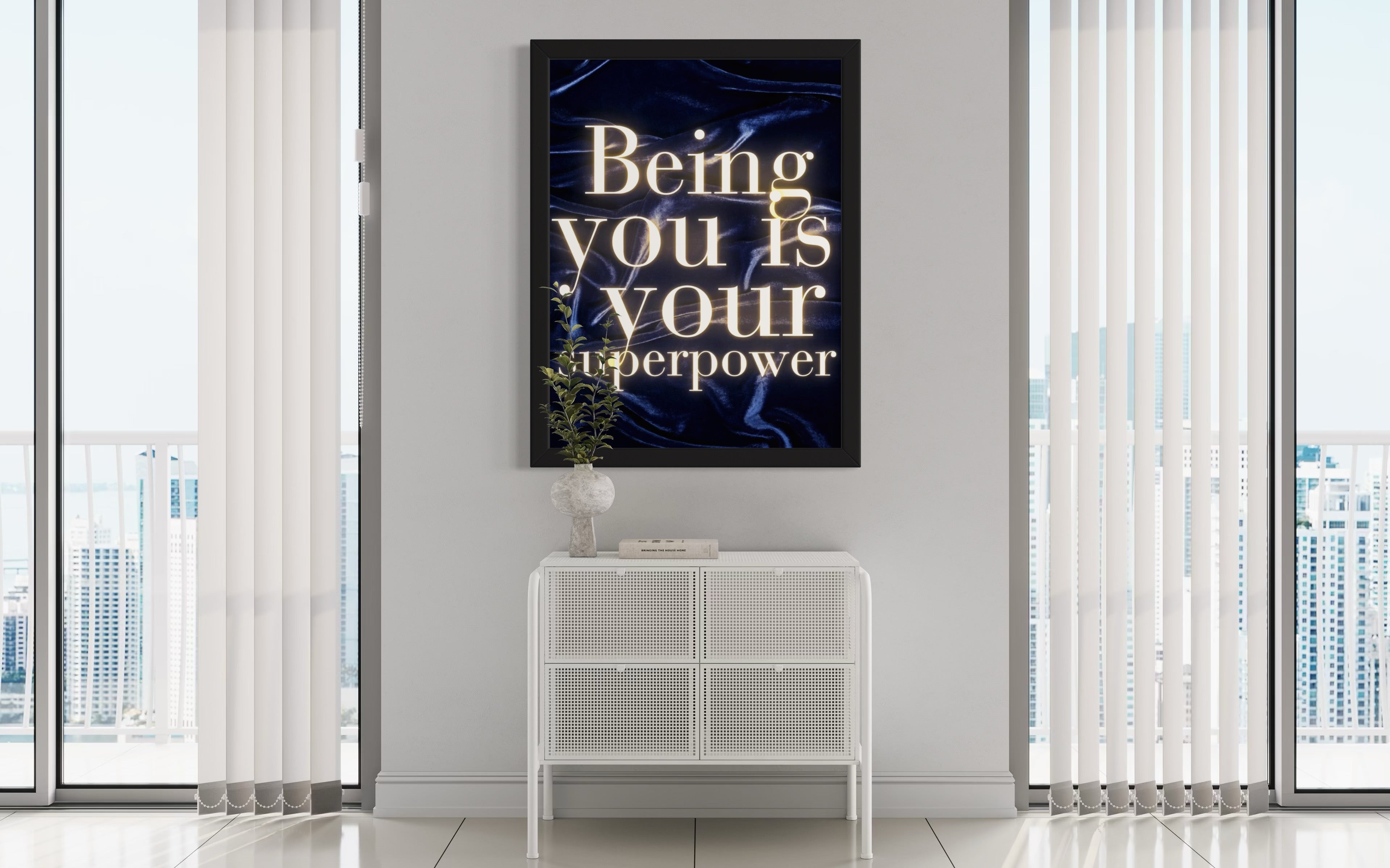 Being you is your Superpower Poster