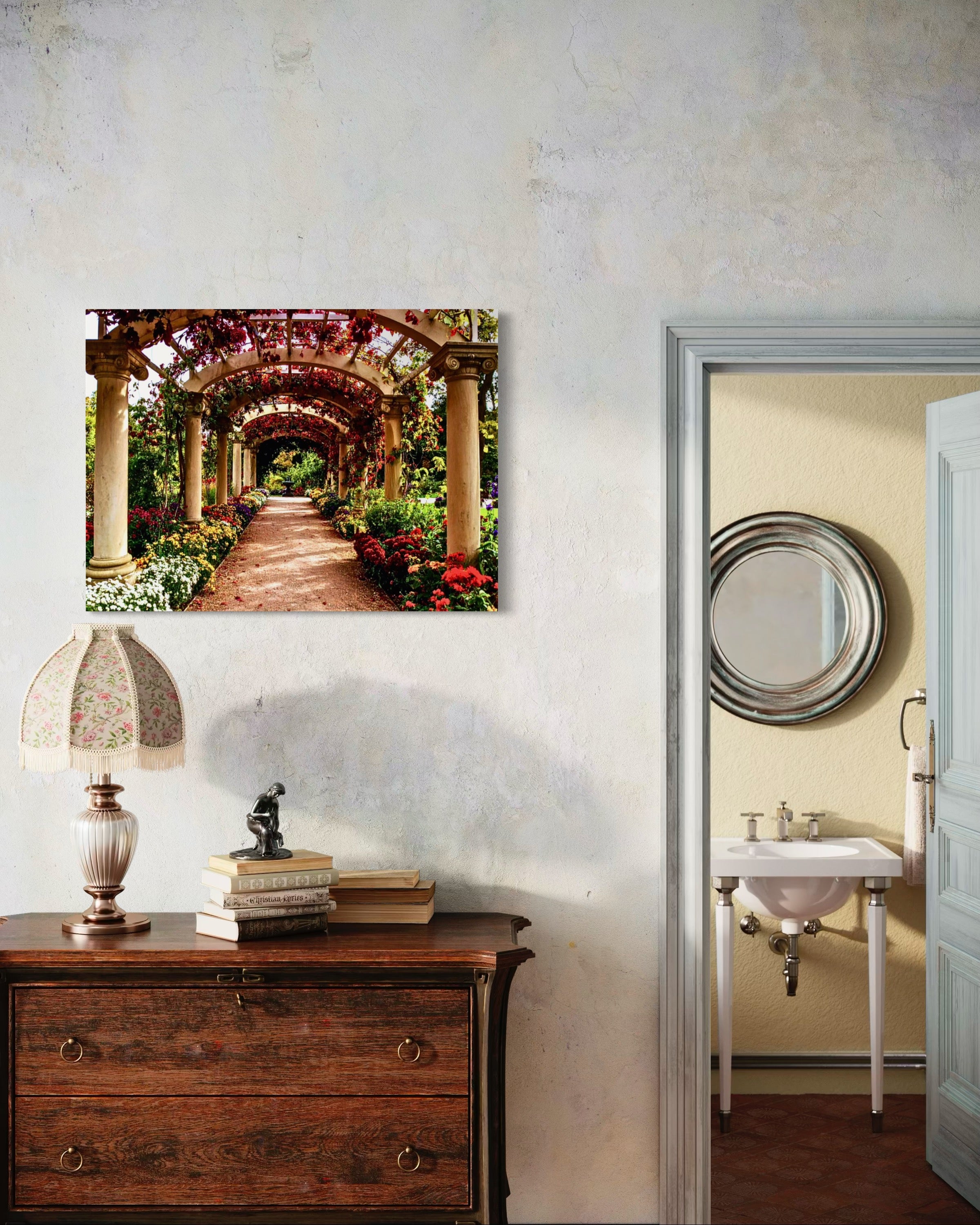 Autumn Botanical Garden Day Museum Print