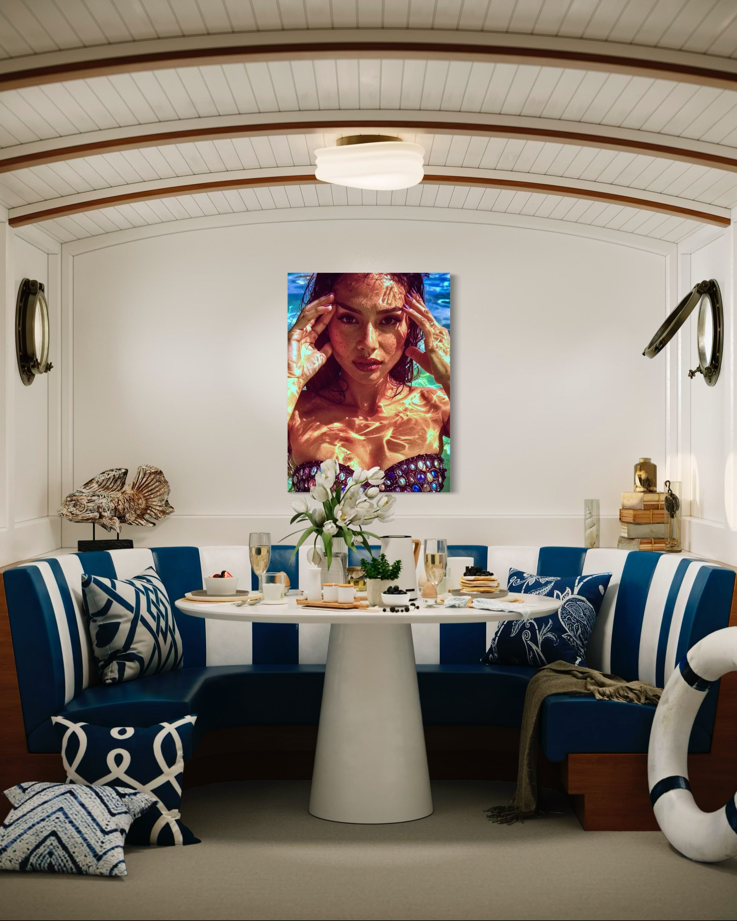 Mirabella Siren of Cayo de Agua, Venezuela Museum Print