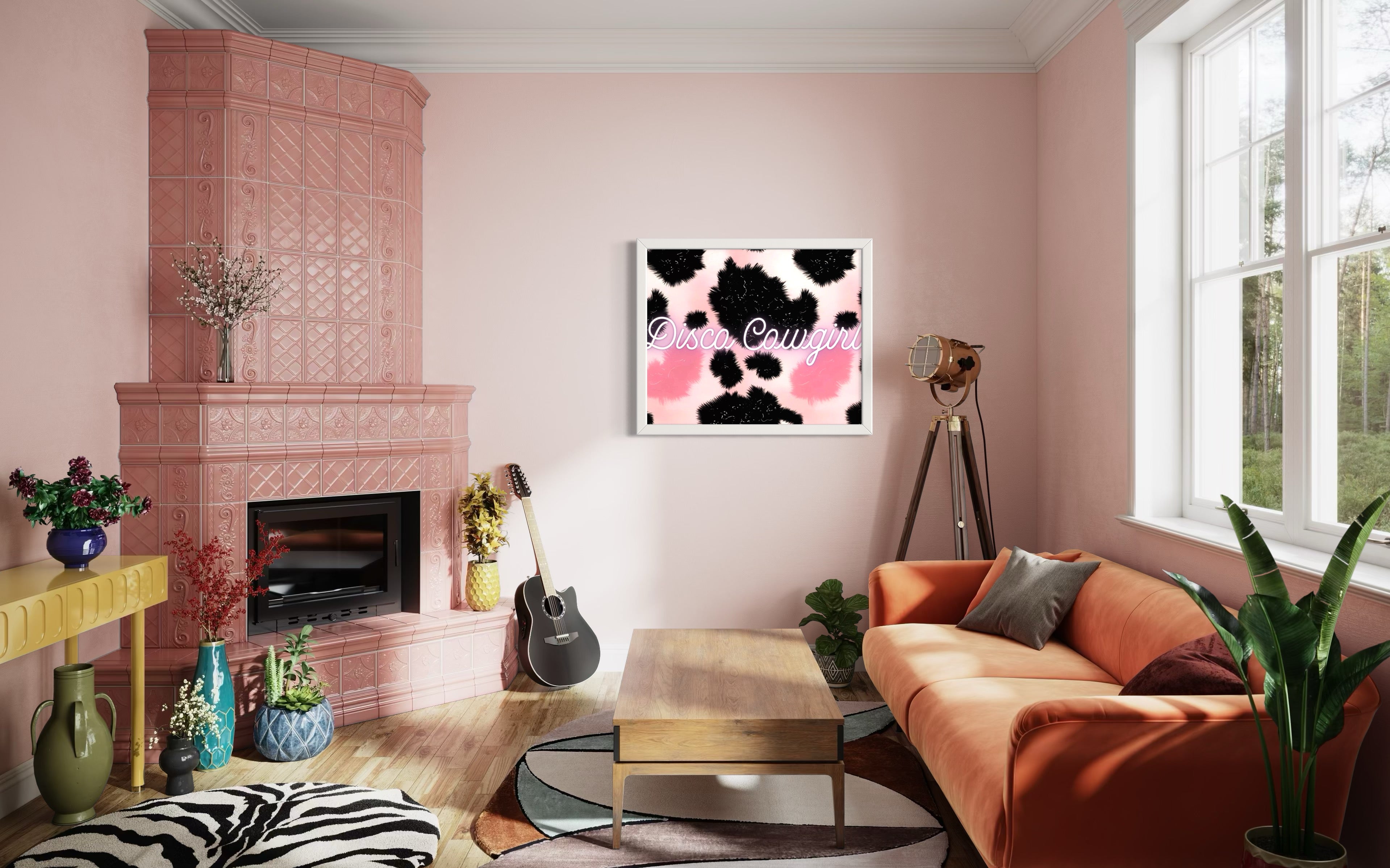 Disco Cowgirl Poster