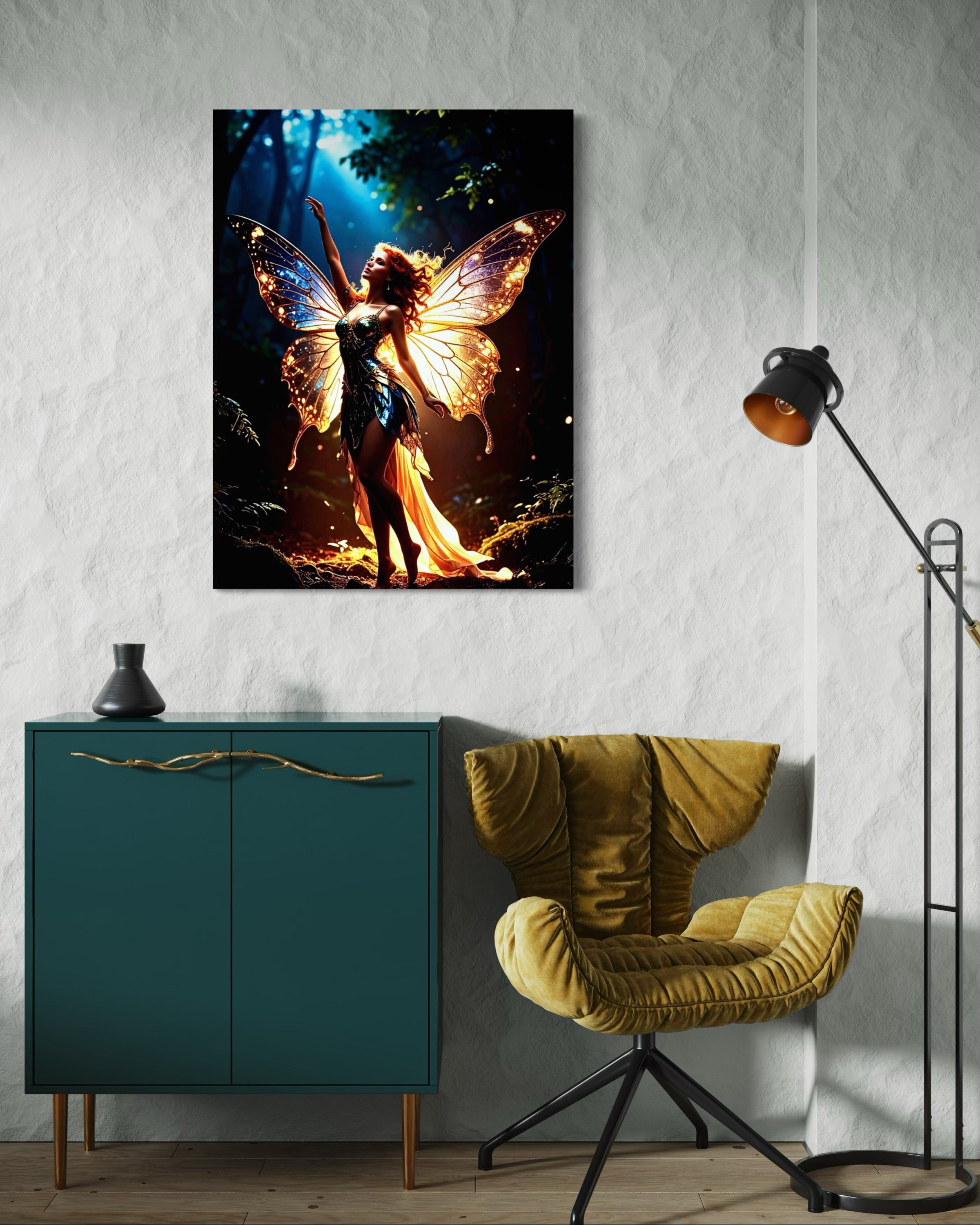 Enchanting Glowing Fairy
