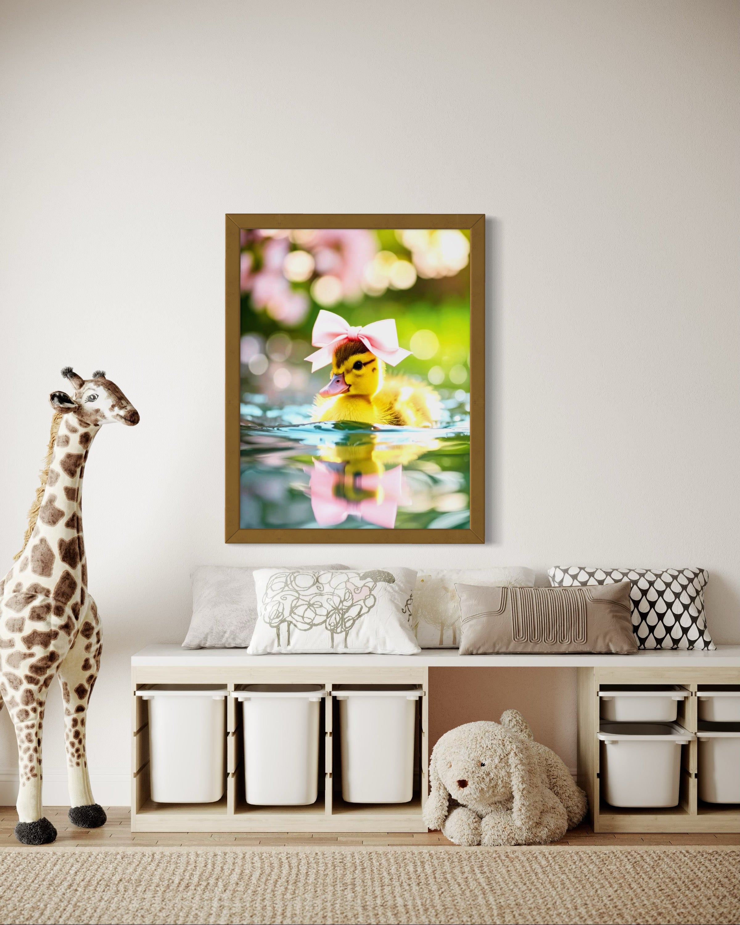 Duckling Princess Museum Print