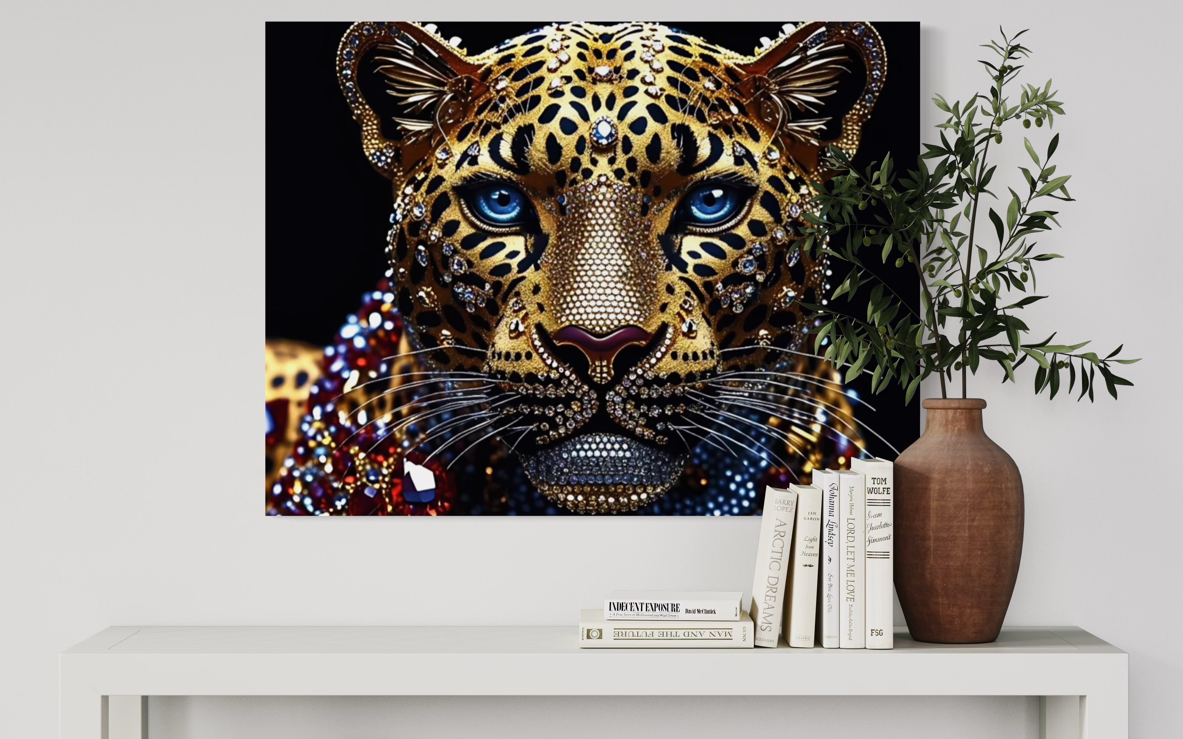 Gemstone Leopard