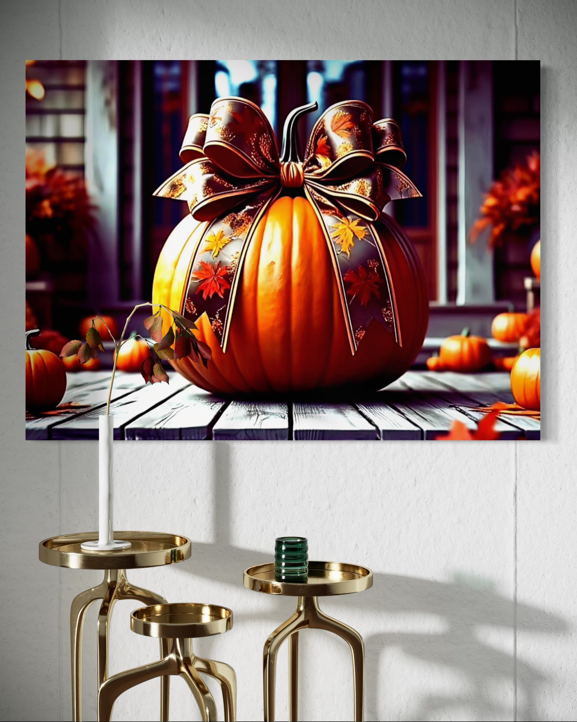 Thanksgiving Porch Pumpkin II