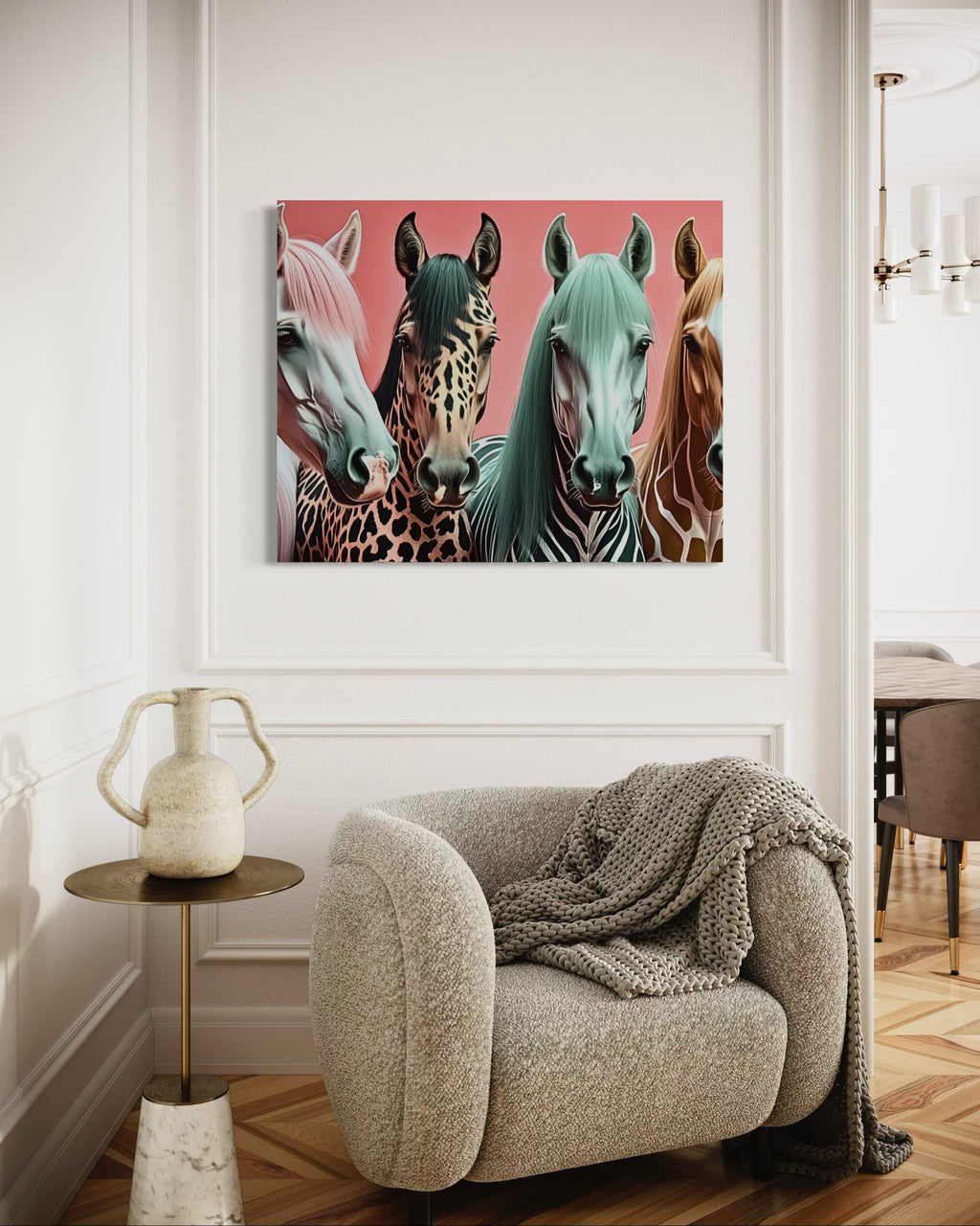 Impossible Horses Museum Print