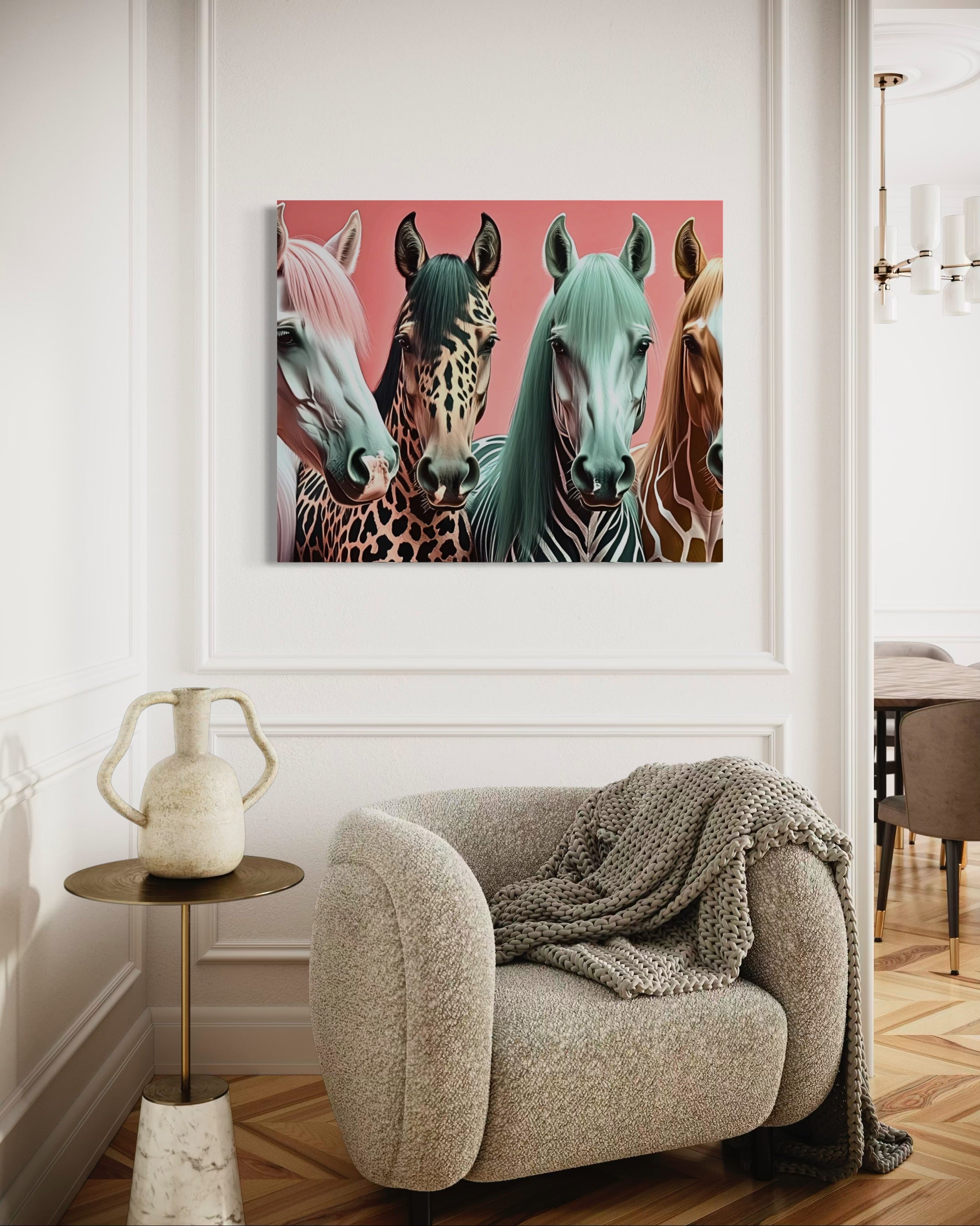 Impossible Horses Museum Print