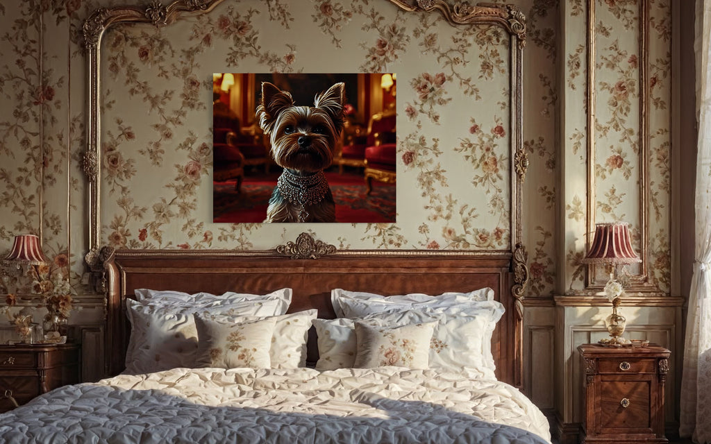 Victorian Royal Yorkie Portrait