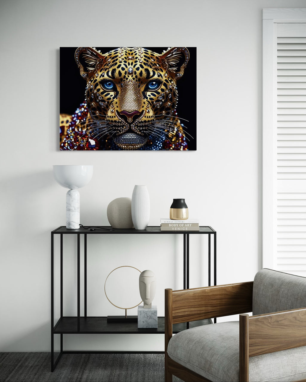 Gemstone Leopard