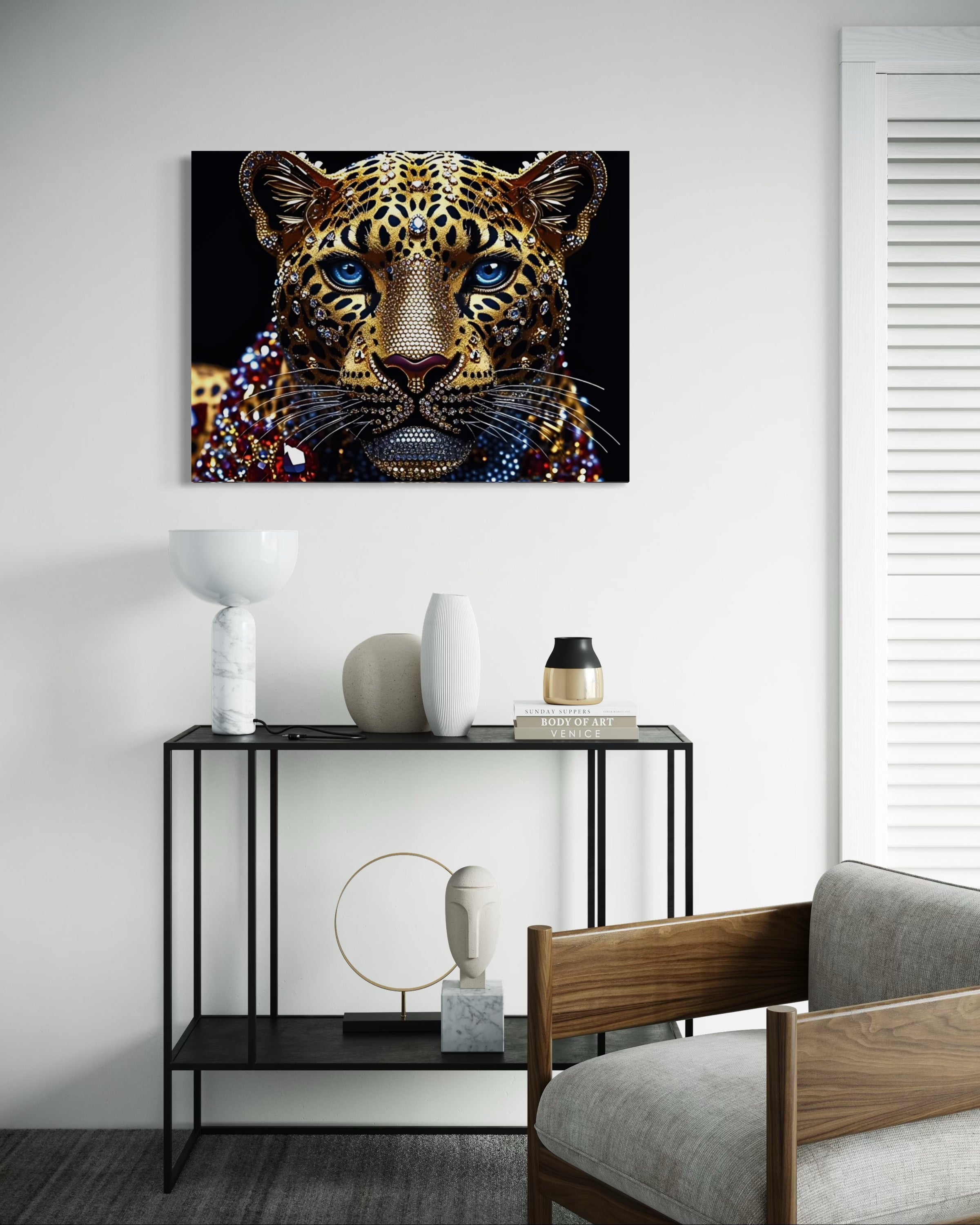 Gemstone Leopard