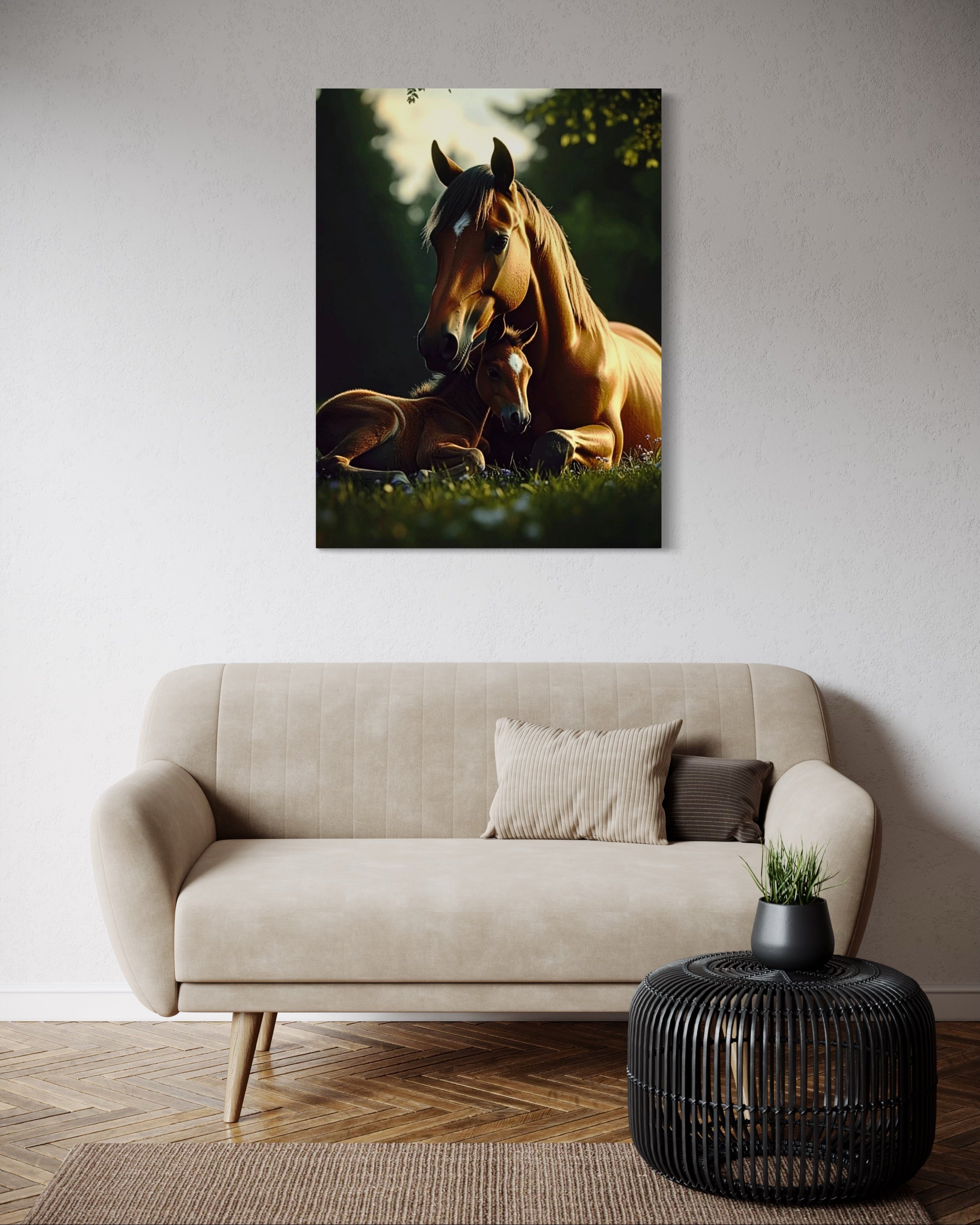 Rest in the Meadow Museum Print