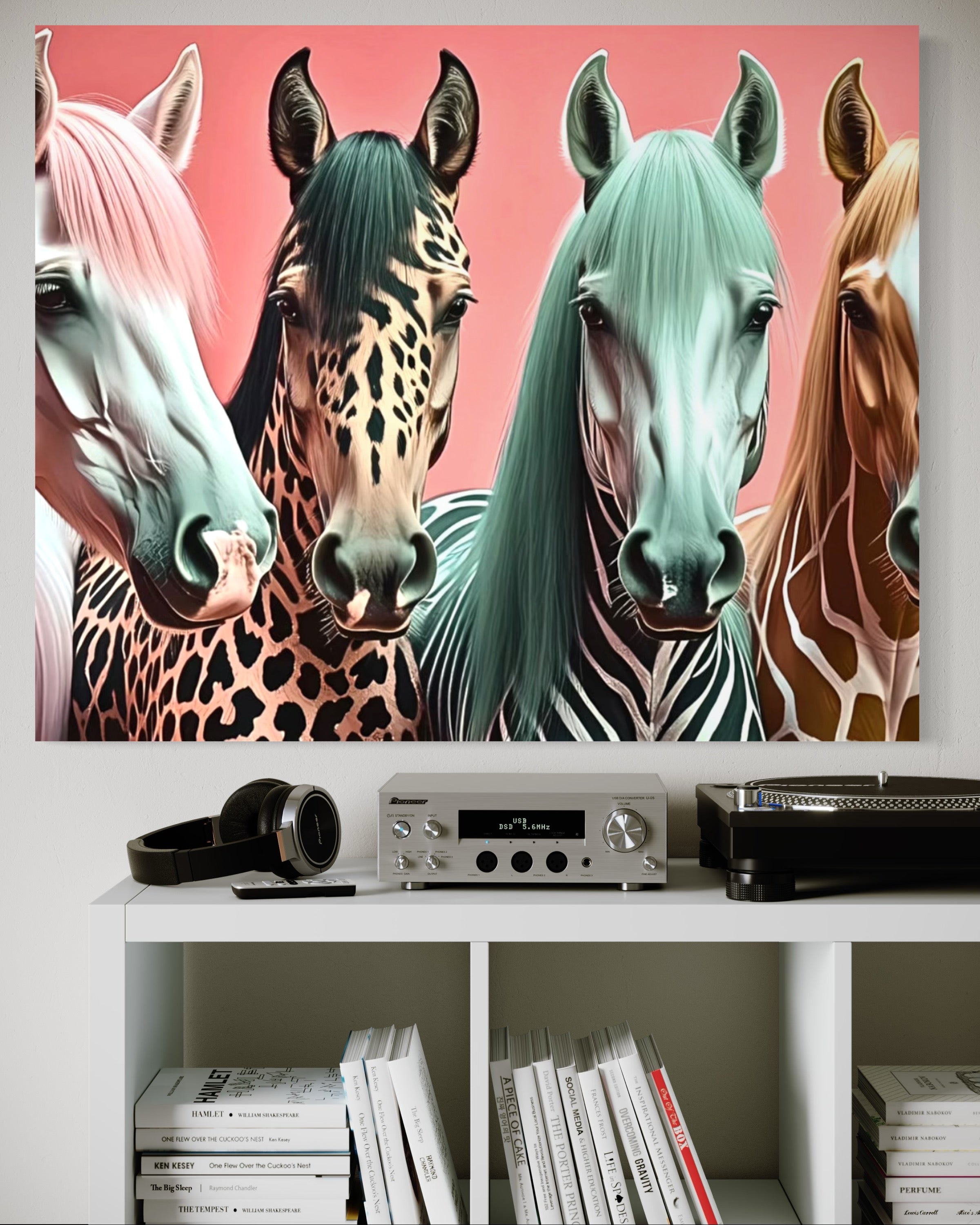 Impossible Horses Museum Print