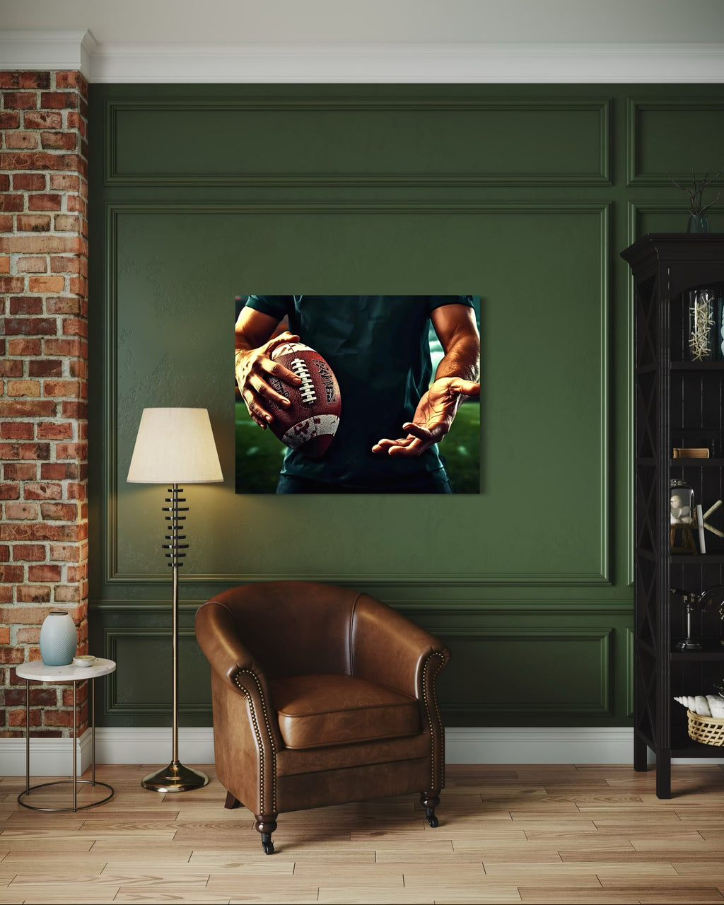 American Football Season Museum Print