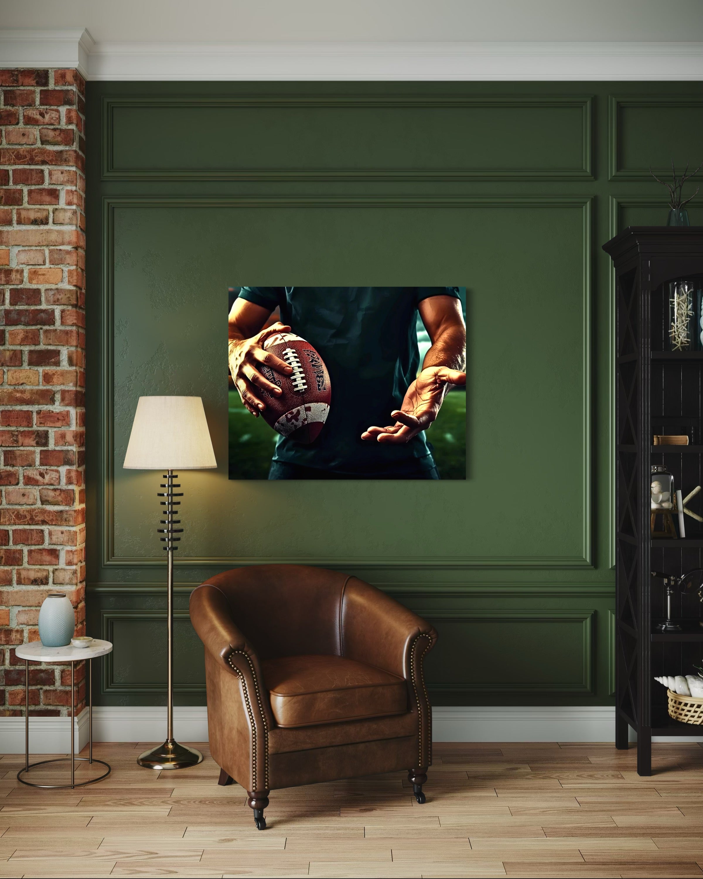 American Football Season Museum Print