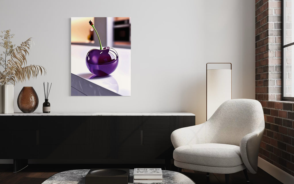 Grape Glass Cherry Museum Print
