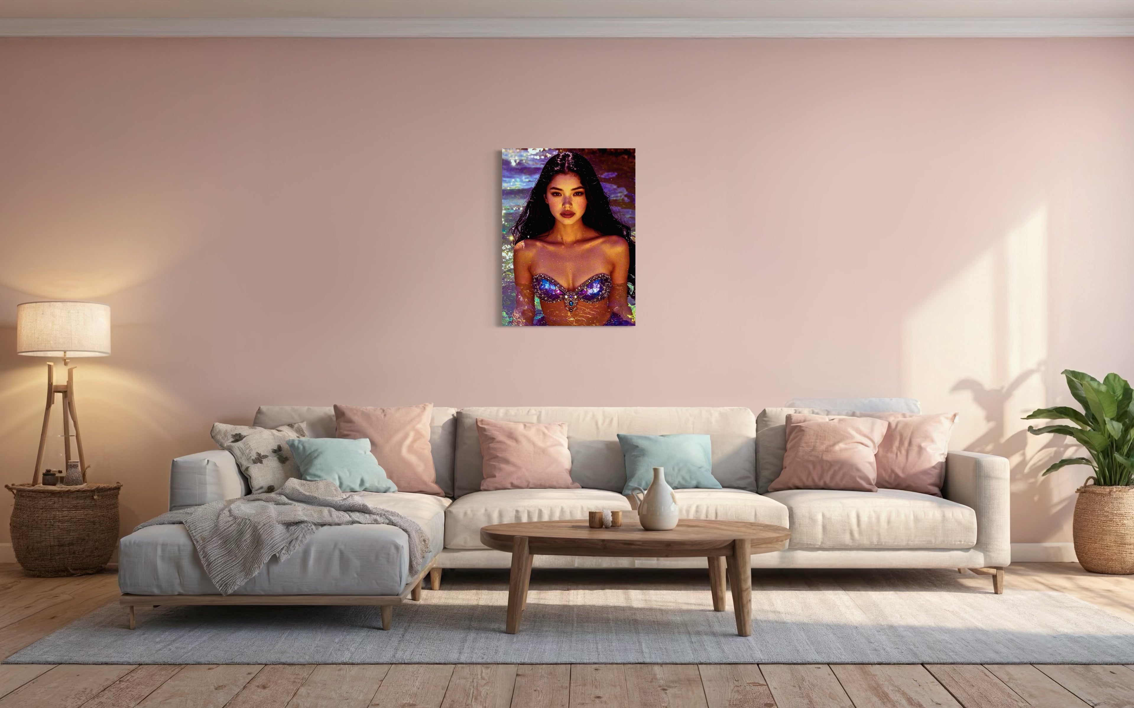 Calypso Siren of Cala Macarella, Spain Museum Print