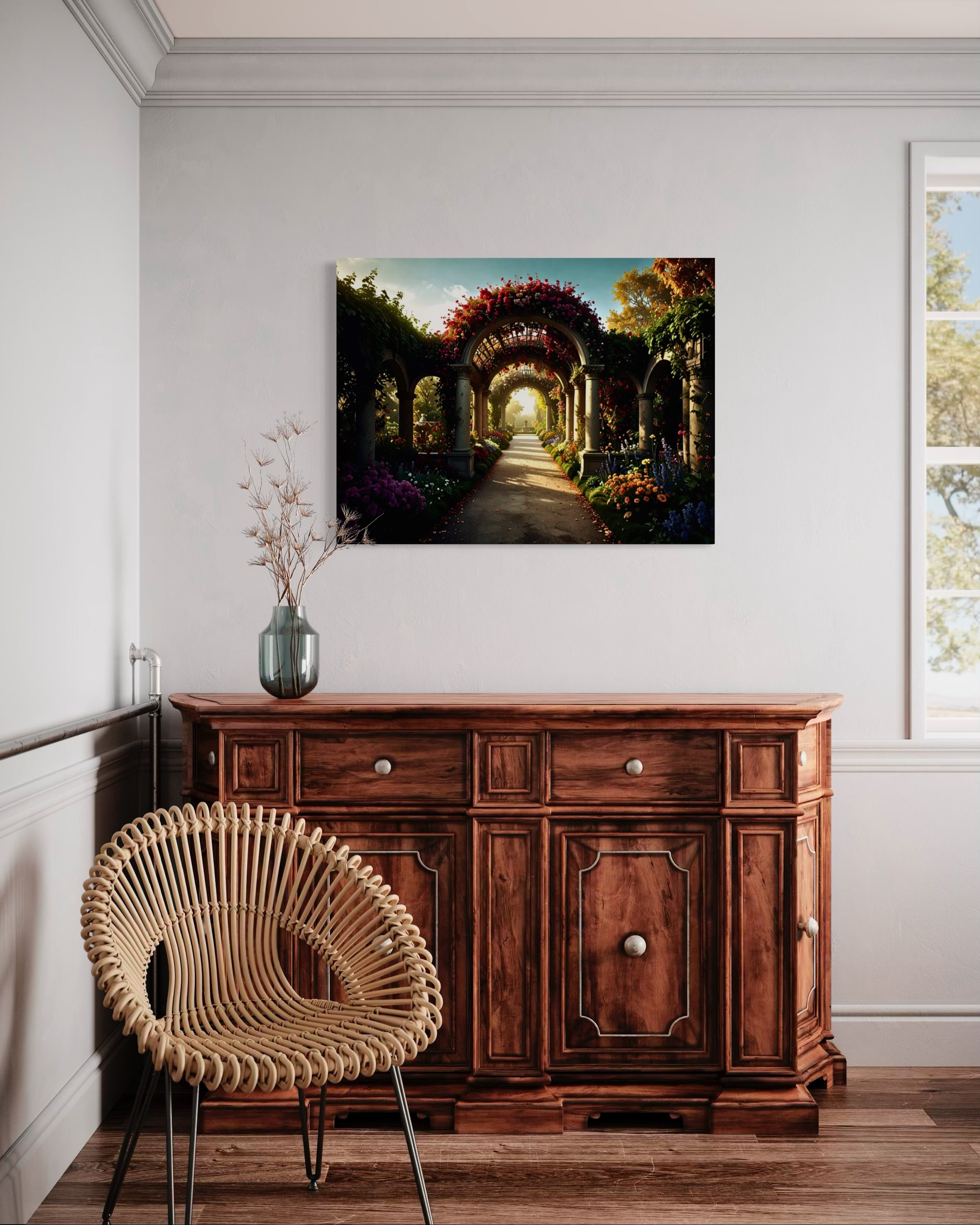 Fall Botanical Garden Museum Print