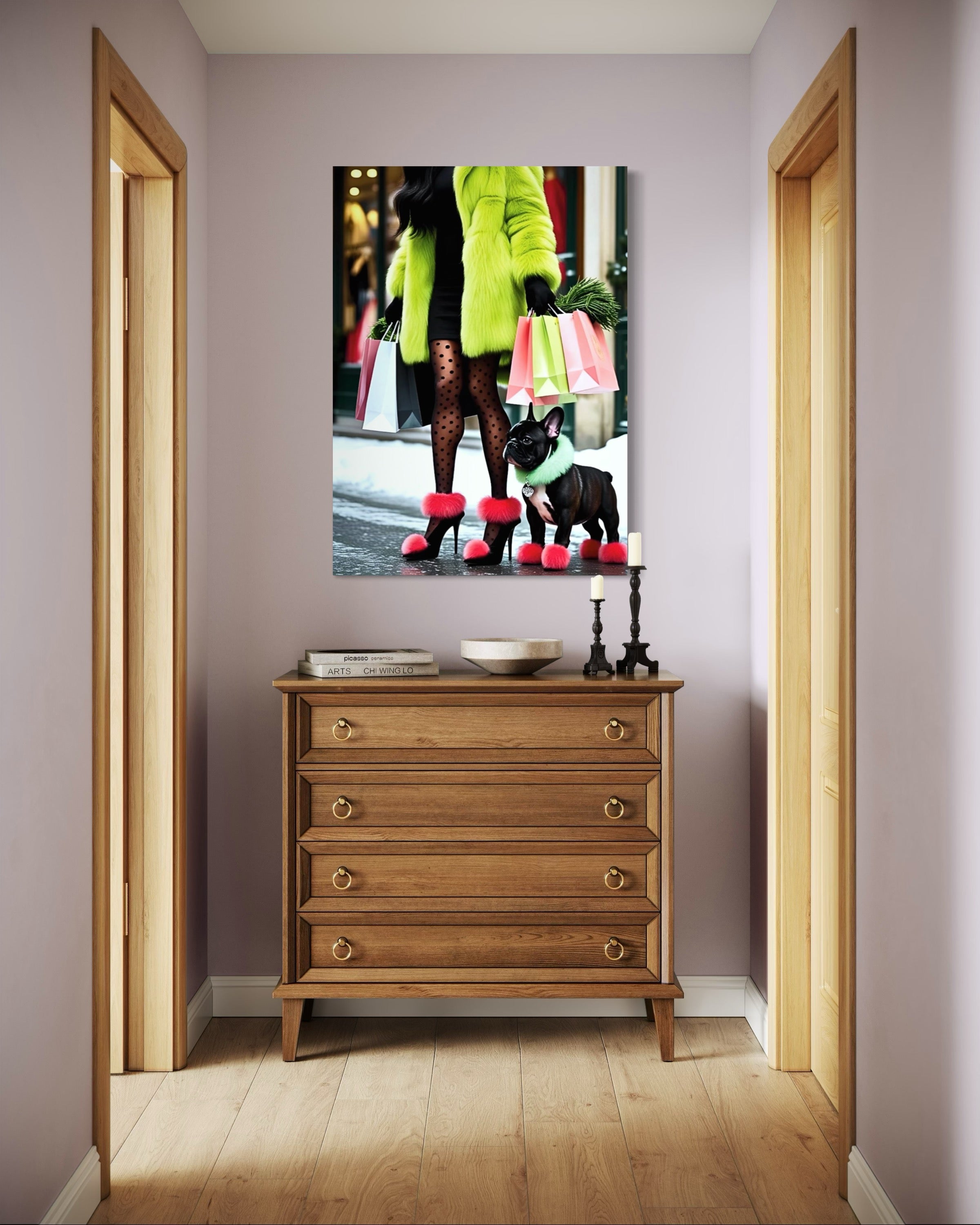Shopping Pals Museum Print