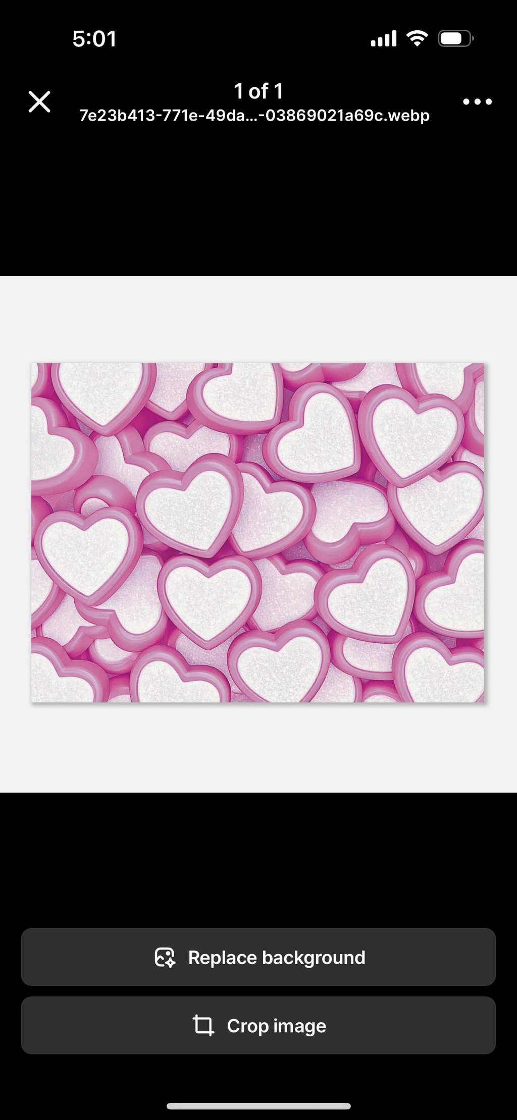 Candy Hearts Museum Print