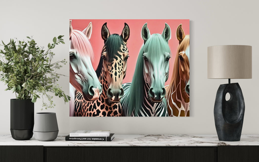Impossible Horses Museum Print