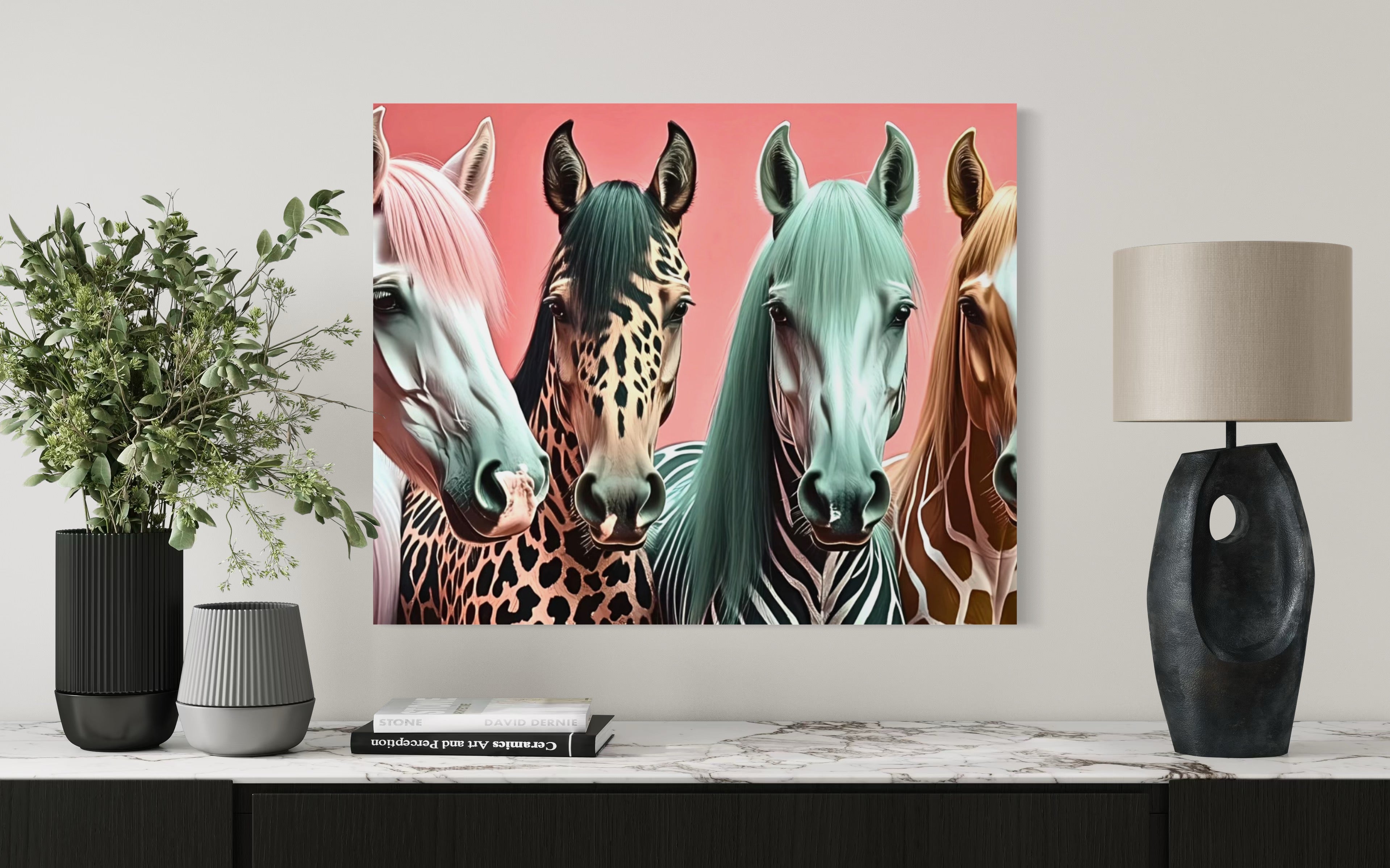 Impossible Horses Museum Print