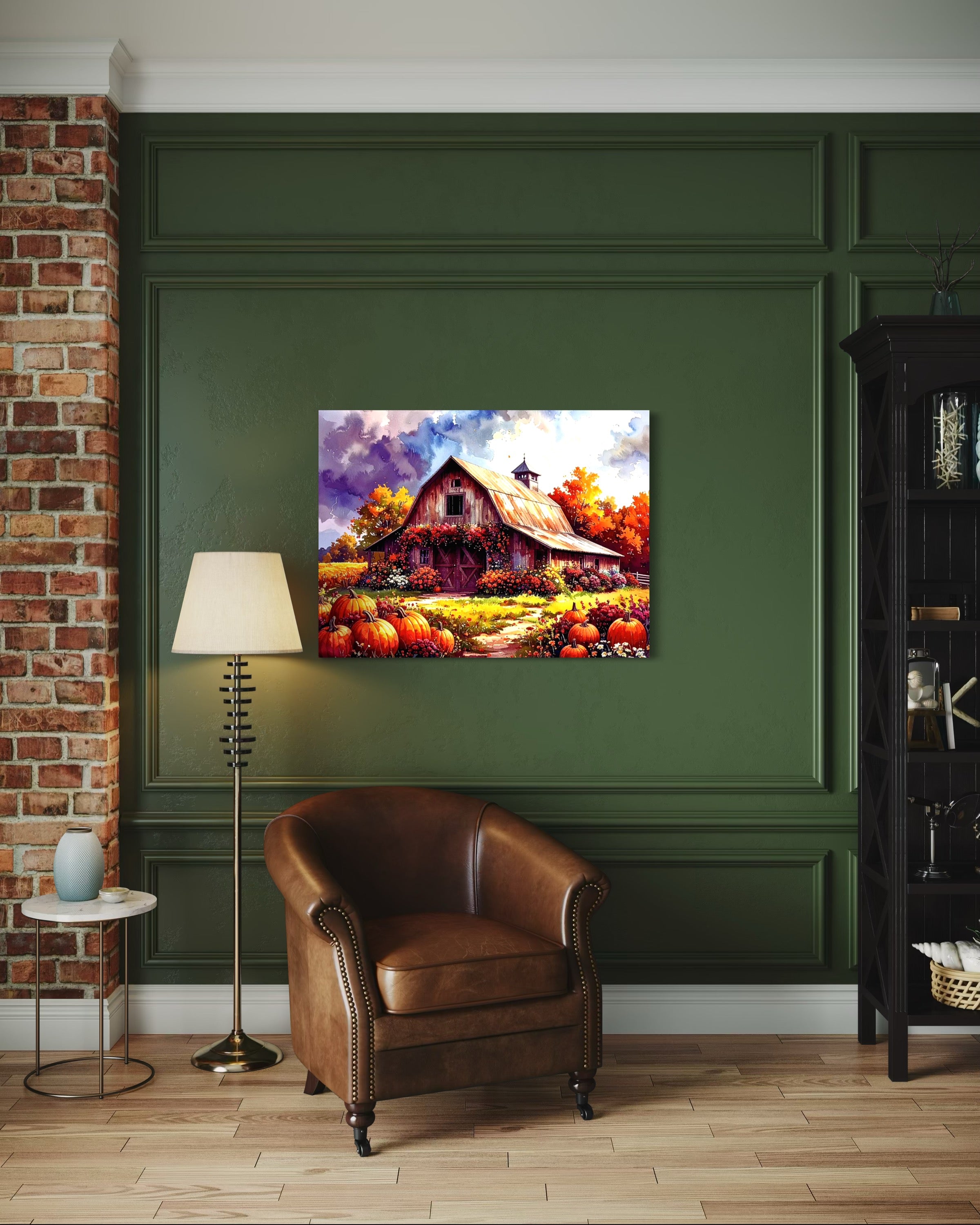 Pumpkin Farm Landscape