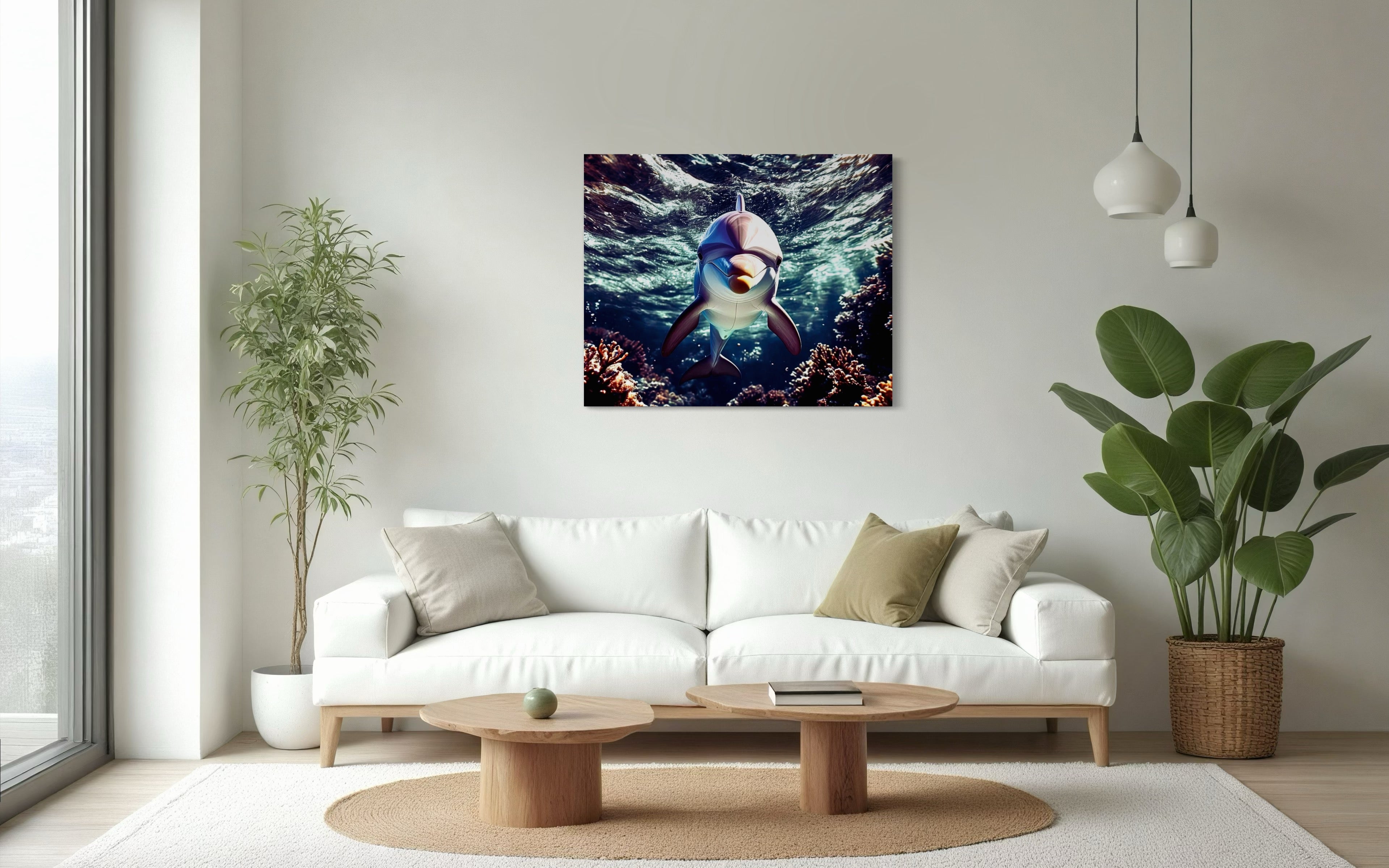Dolphin in the Ocean
