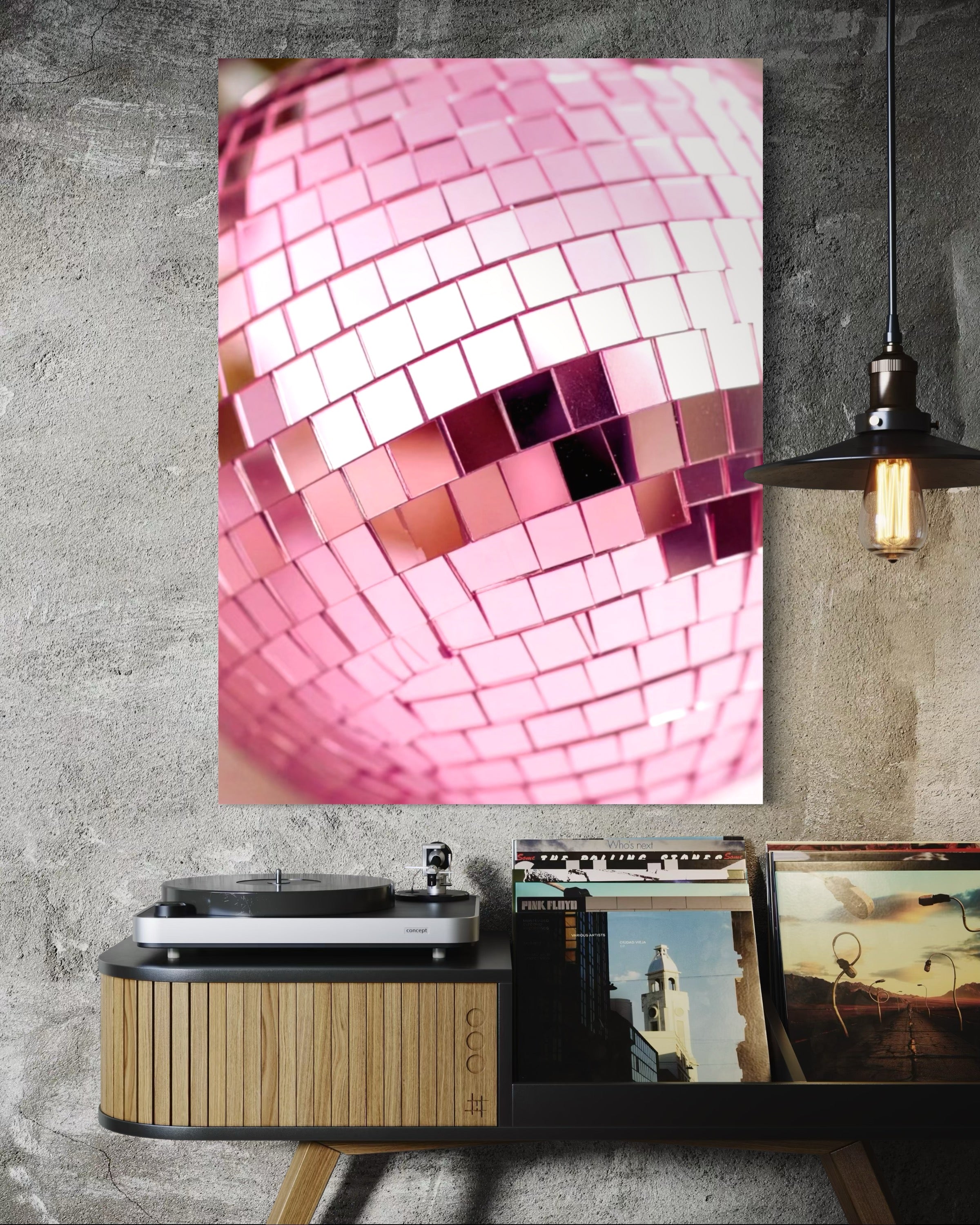 Disco Glow Museum Print