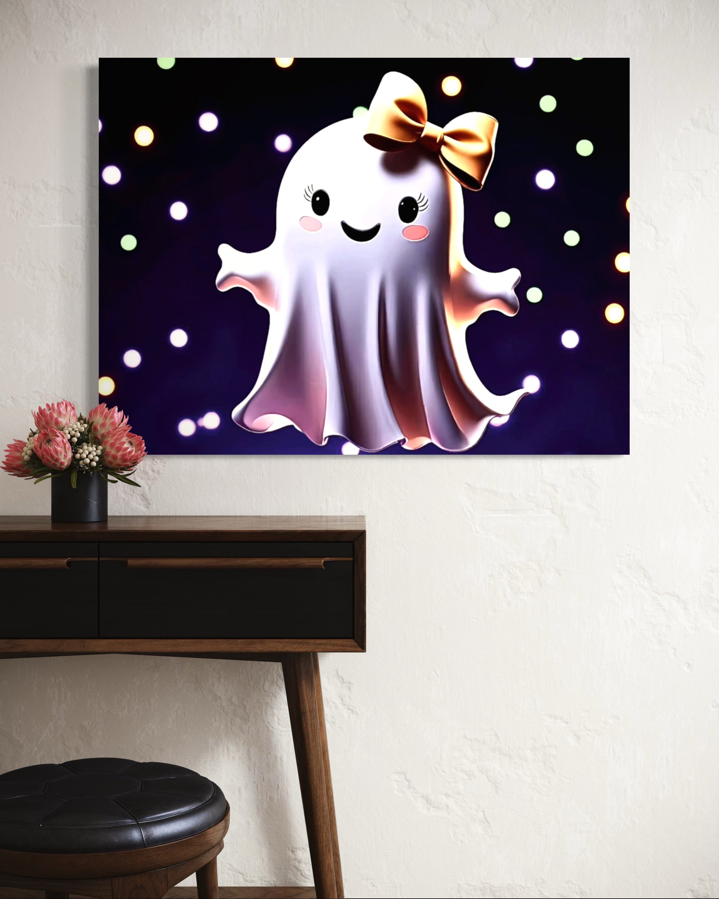 Ghost Girl with Big Bow