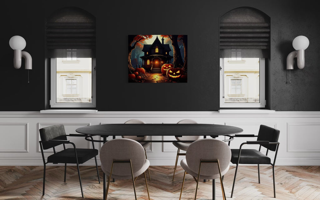 Halloween House Porch